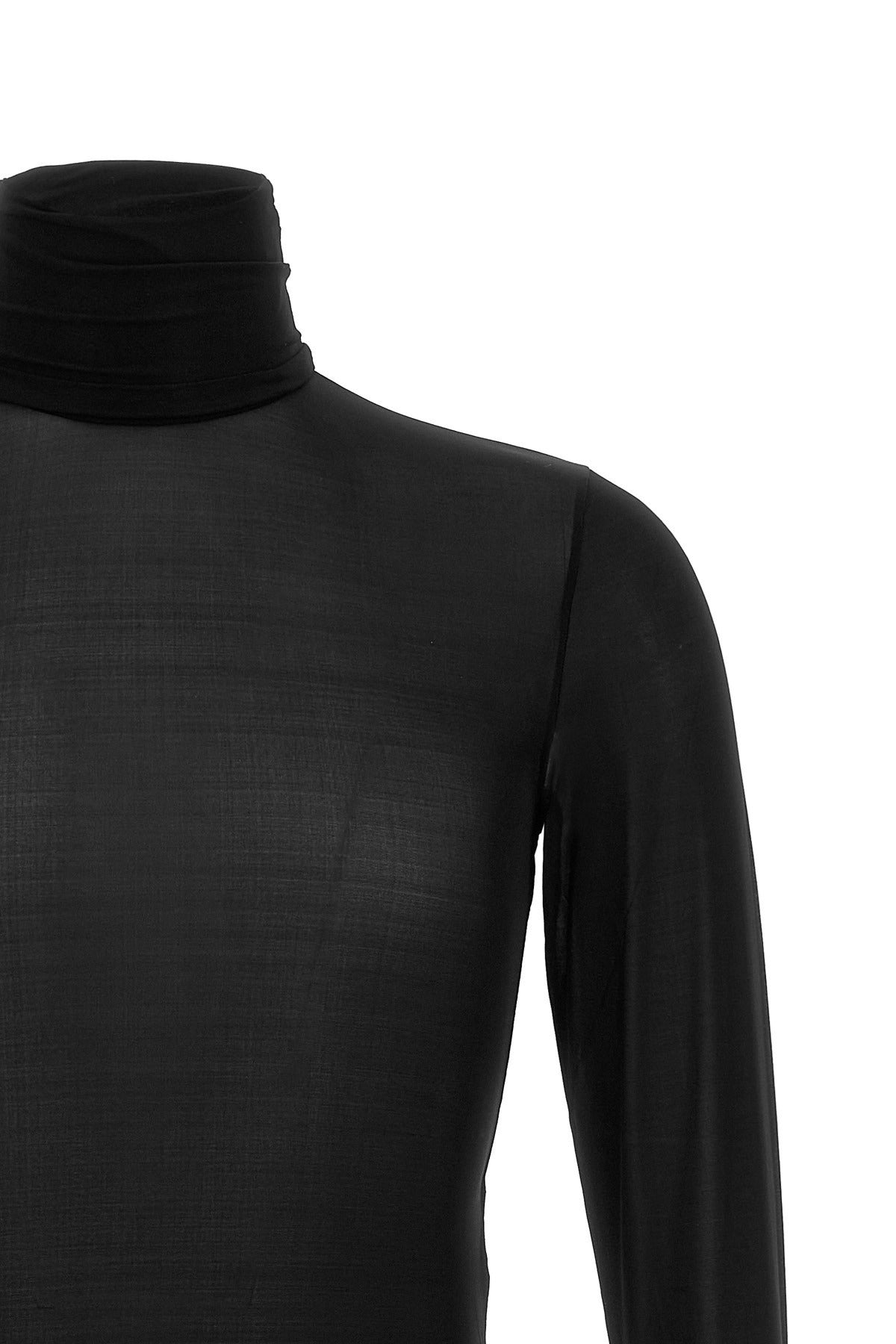 Saint Laurent Semi-Transparent Turtleneck Sweater
