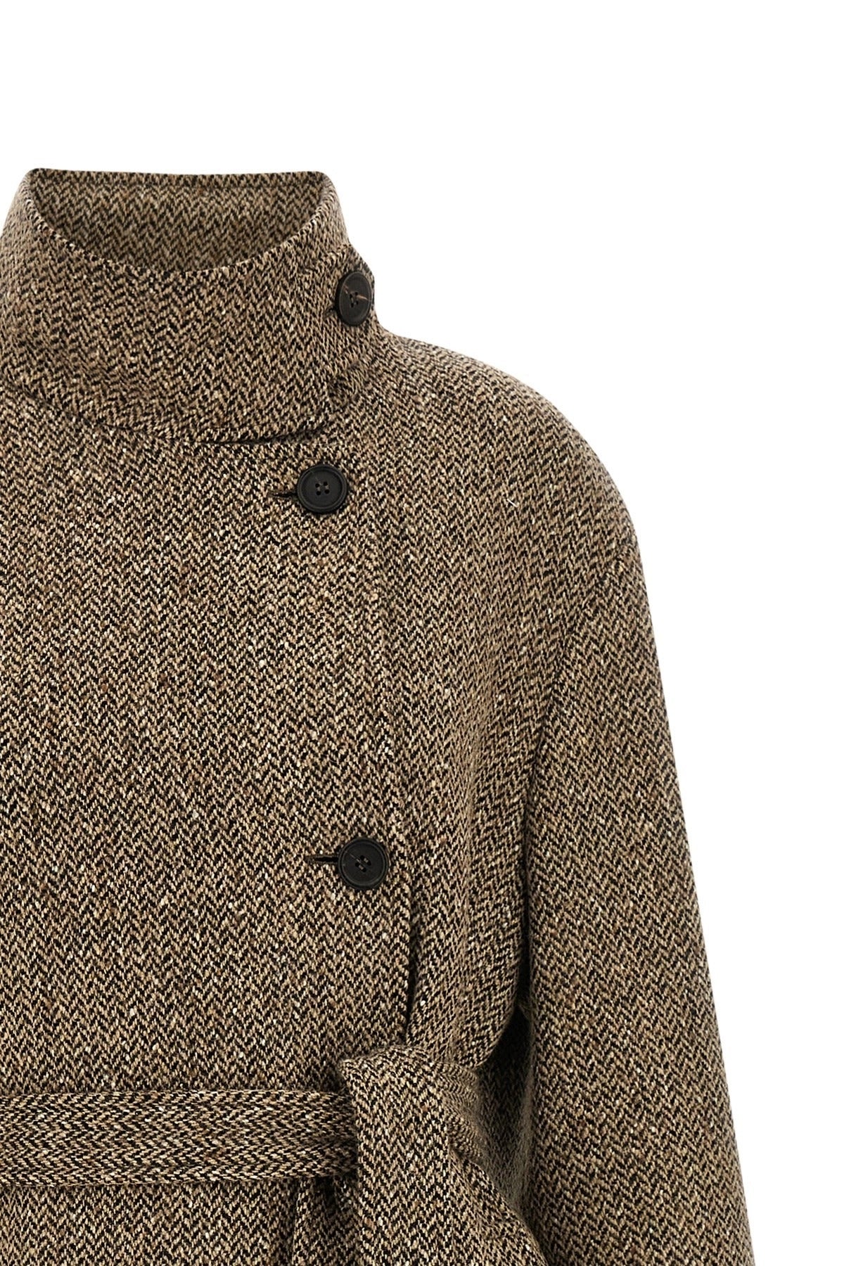 Brunello Cucinelli Sparkling Virgin Wool Coat