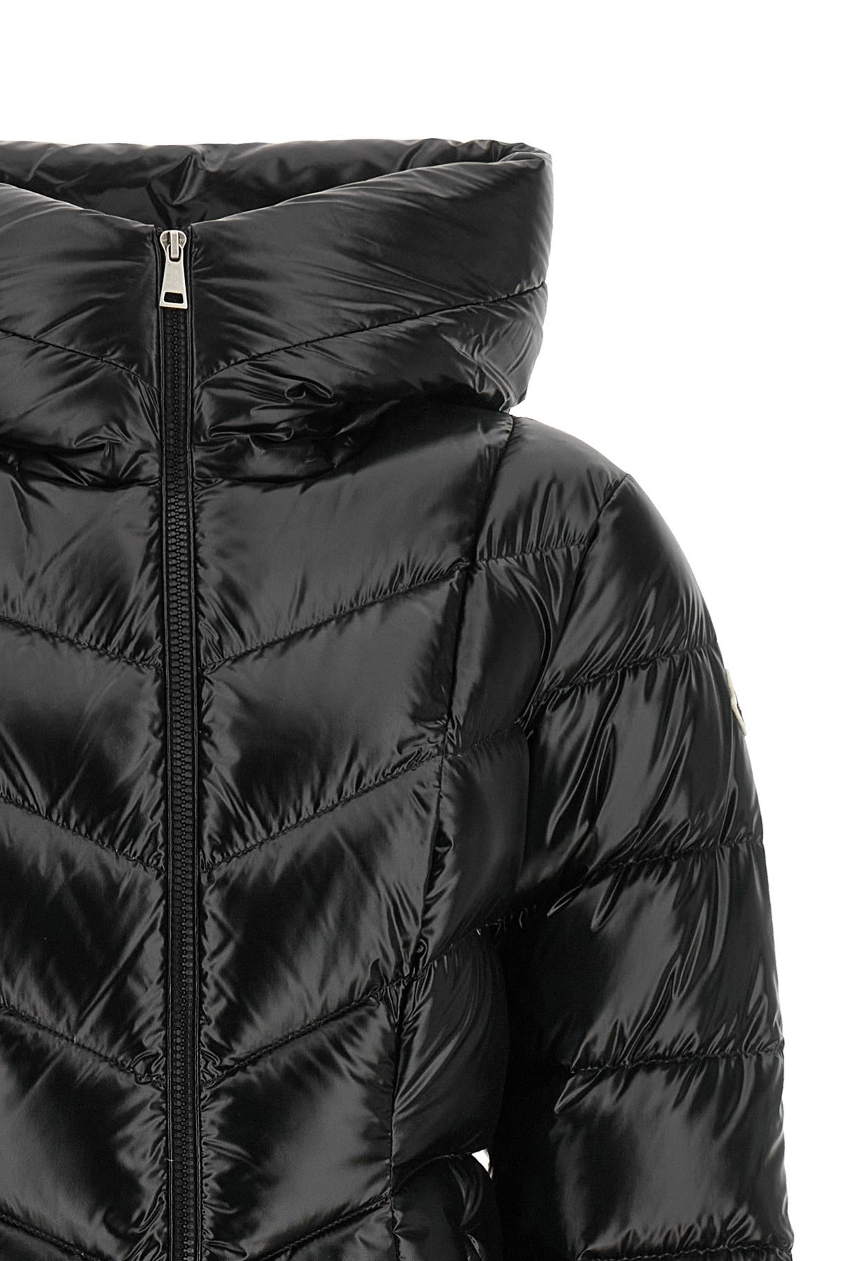 Moncler Marusse Chevron Quilted Down Jacket