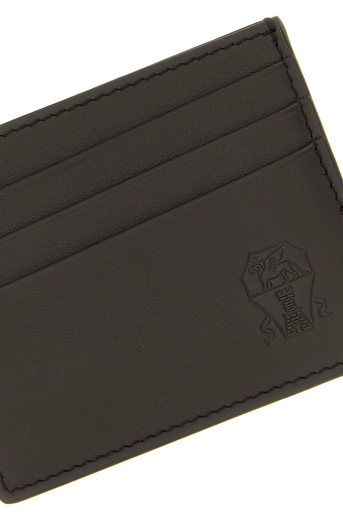 Brunello Cucinelli Embossed Logo Card Holder