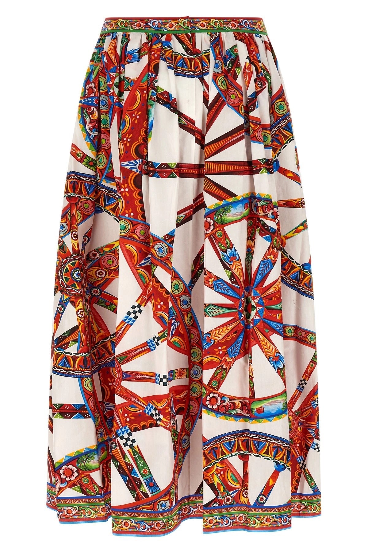 Dolce & Gabbana Carretto Midi Skirt