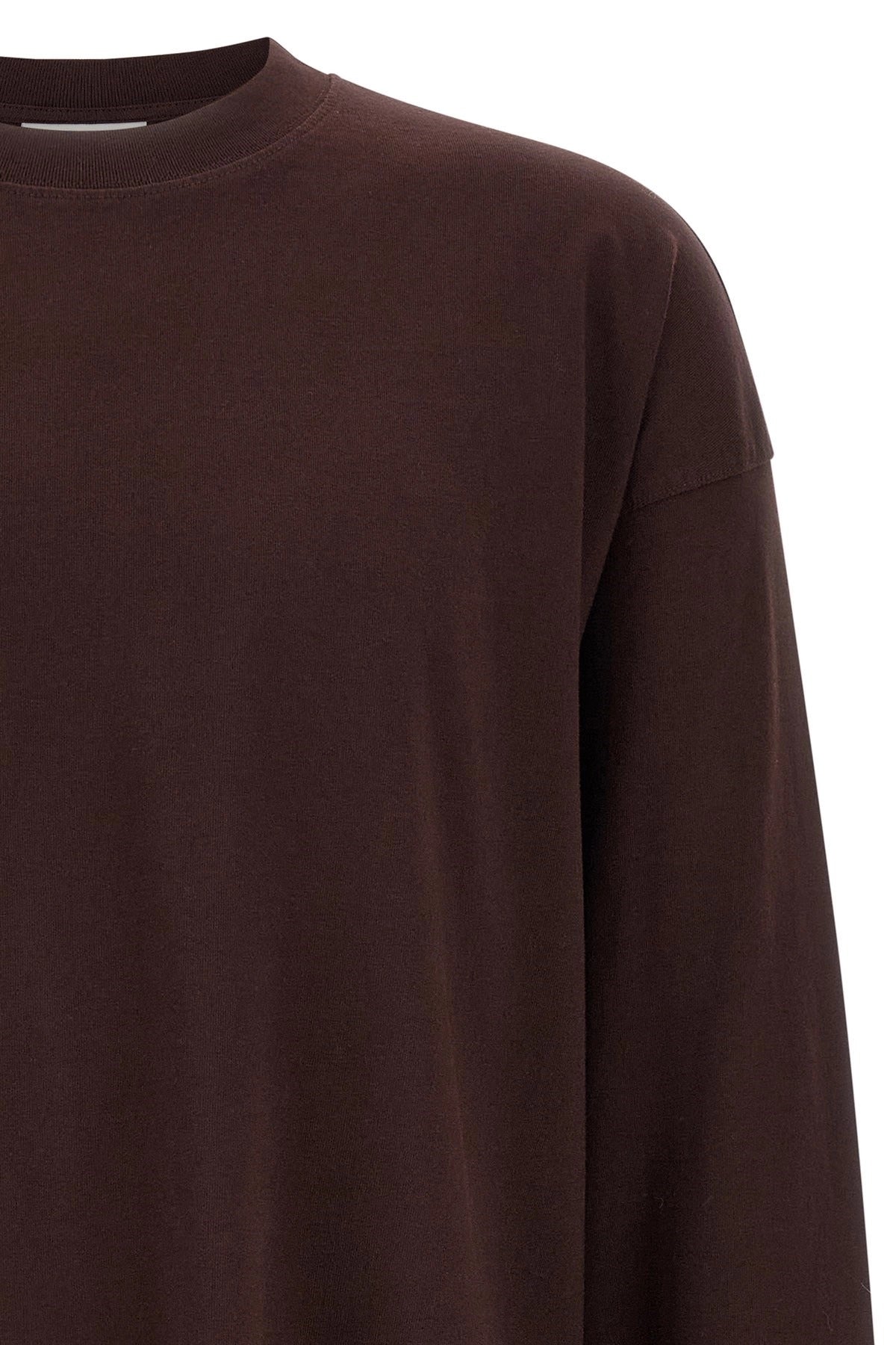 Dries Van Noten Hegland Bordeaux Long-Sleeve T-Shirt