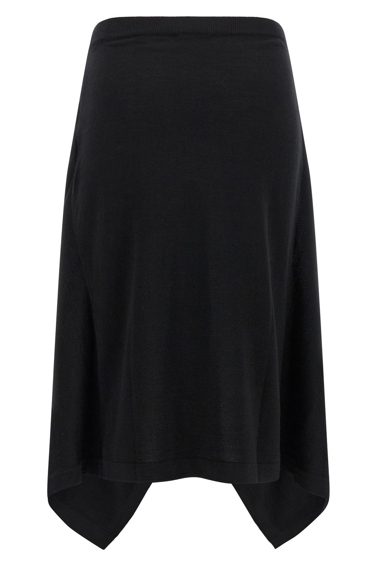 Lemaire Button Asymmetrical Midi Skirt