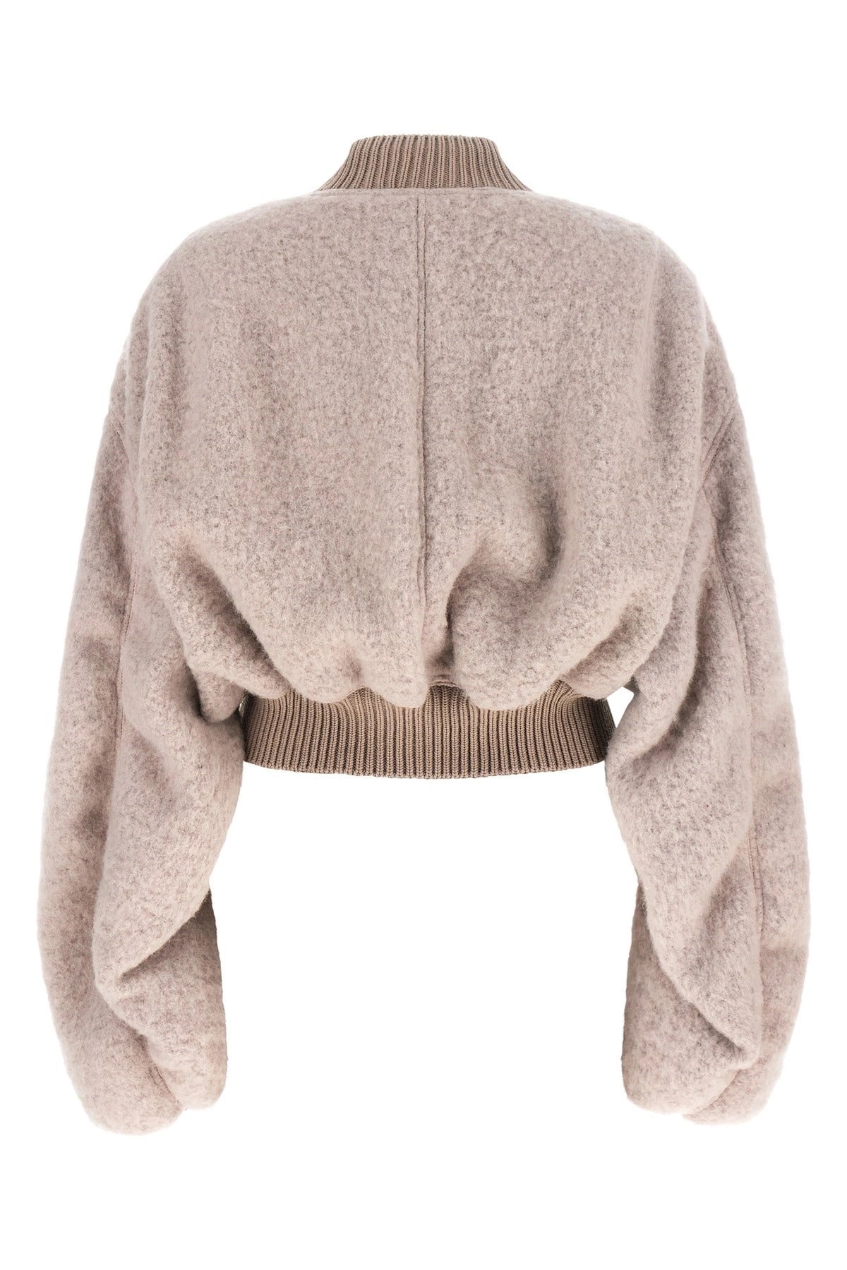 Rick Owens Secchia Cropped Flight Bomber Jacket