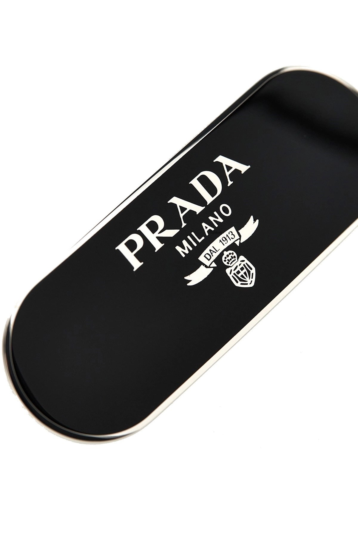 Prada Logo Hair Clip