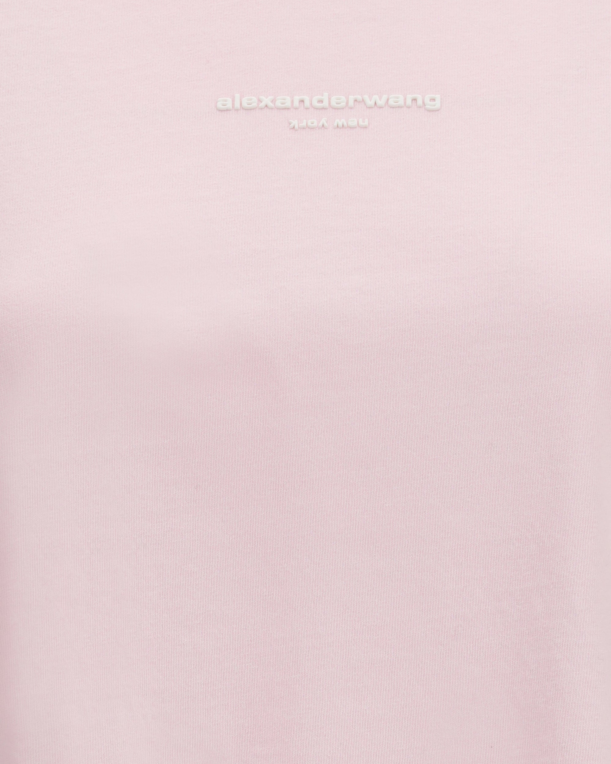 Alexander Wang Short-Sleeve T-Shirt With Central Logo Print