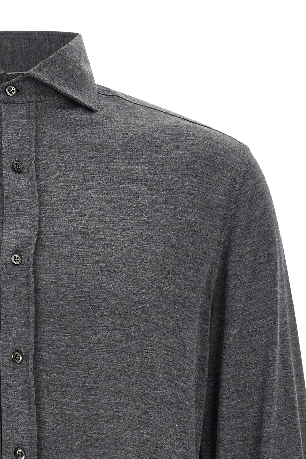 Brunello Cucinelli Cotton Silk Shirt