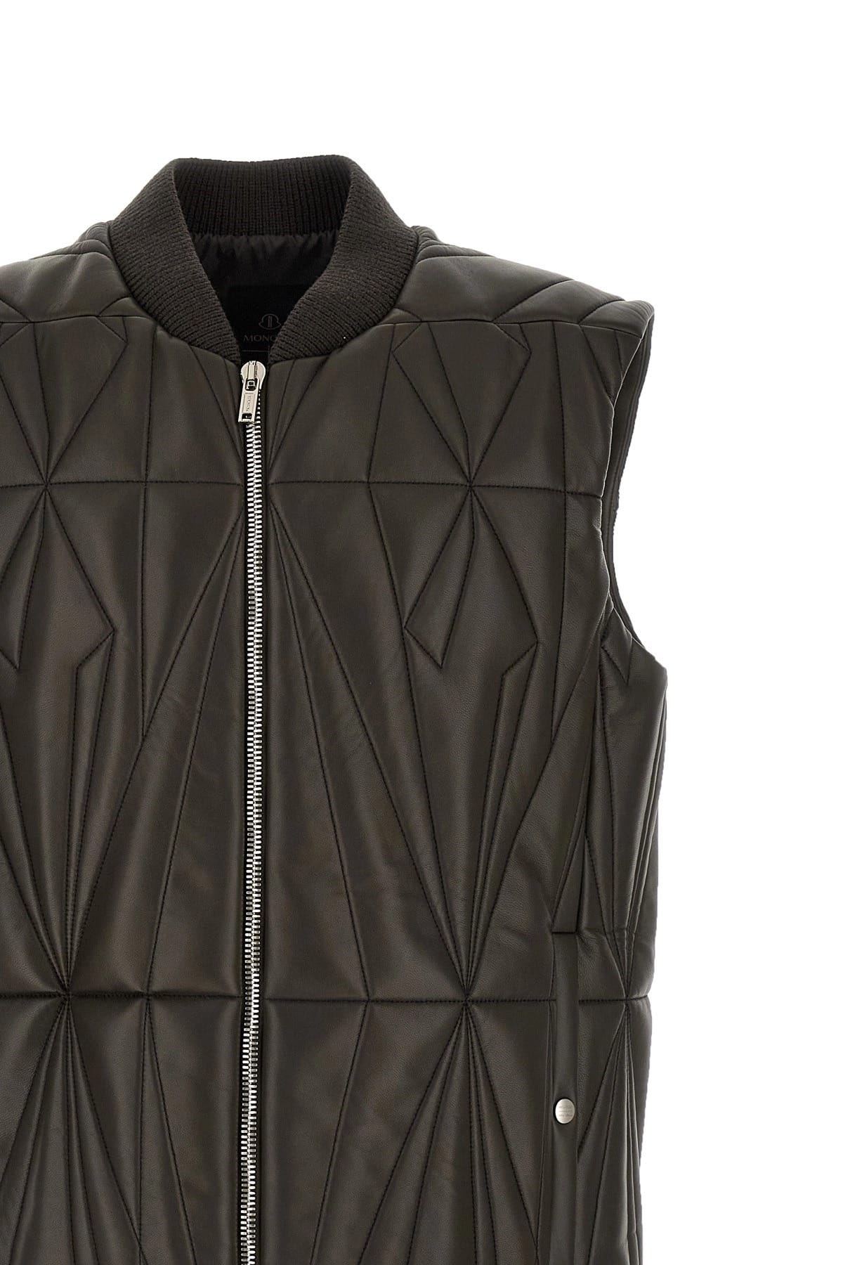 Rick Owens Gilet Flight Geocamo