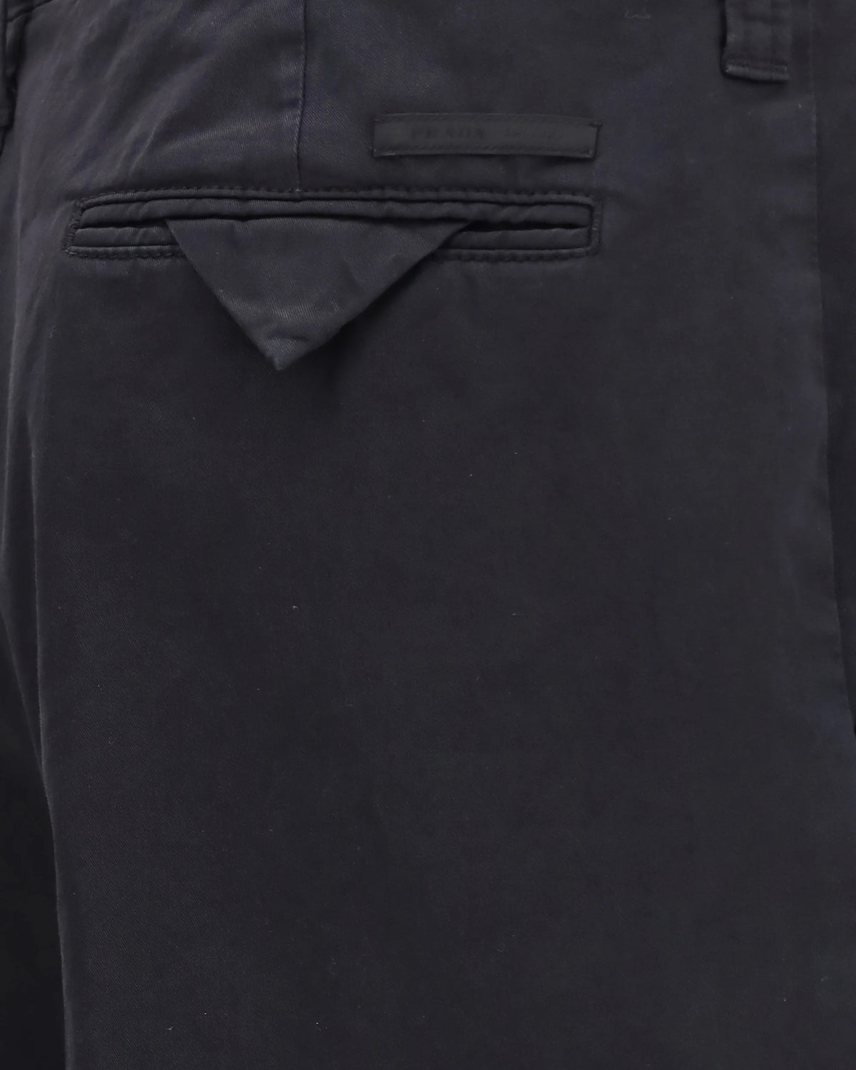 Prada Garment Dyed Cotton Pants