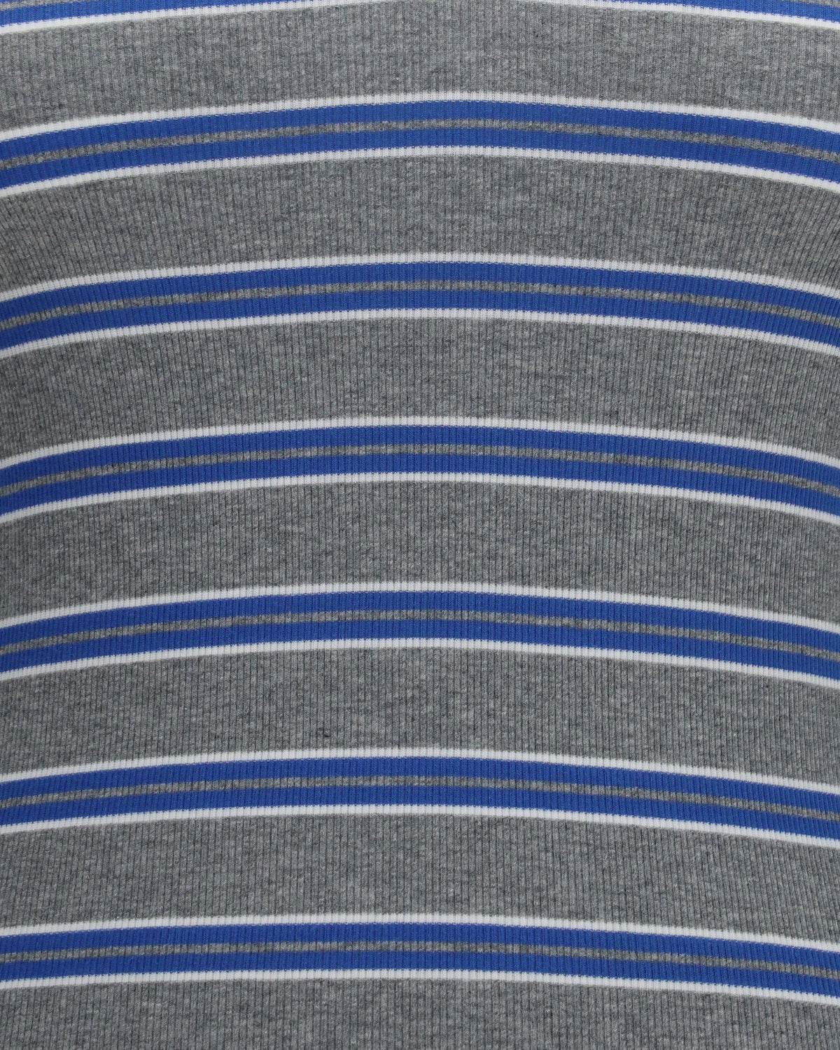 Ganni Ribbed V-Neck Long-Sleeve T-Shirt