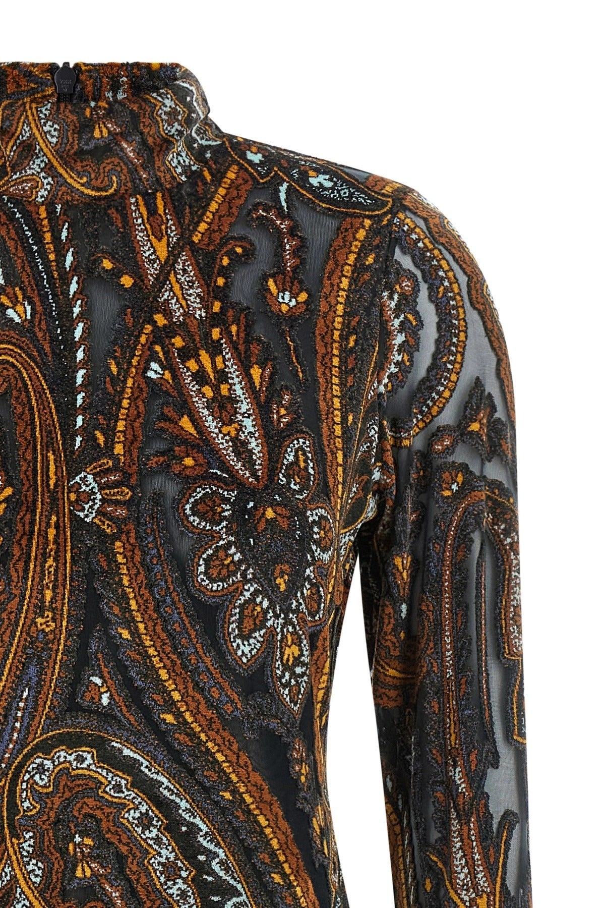 Etro Paisley Jacquard Chenille Dress