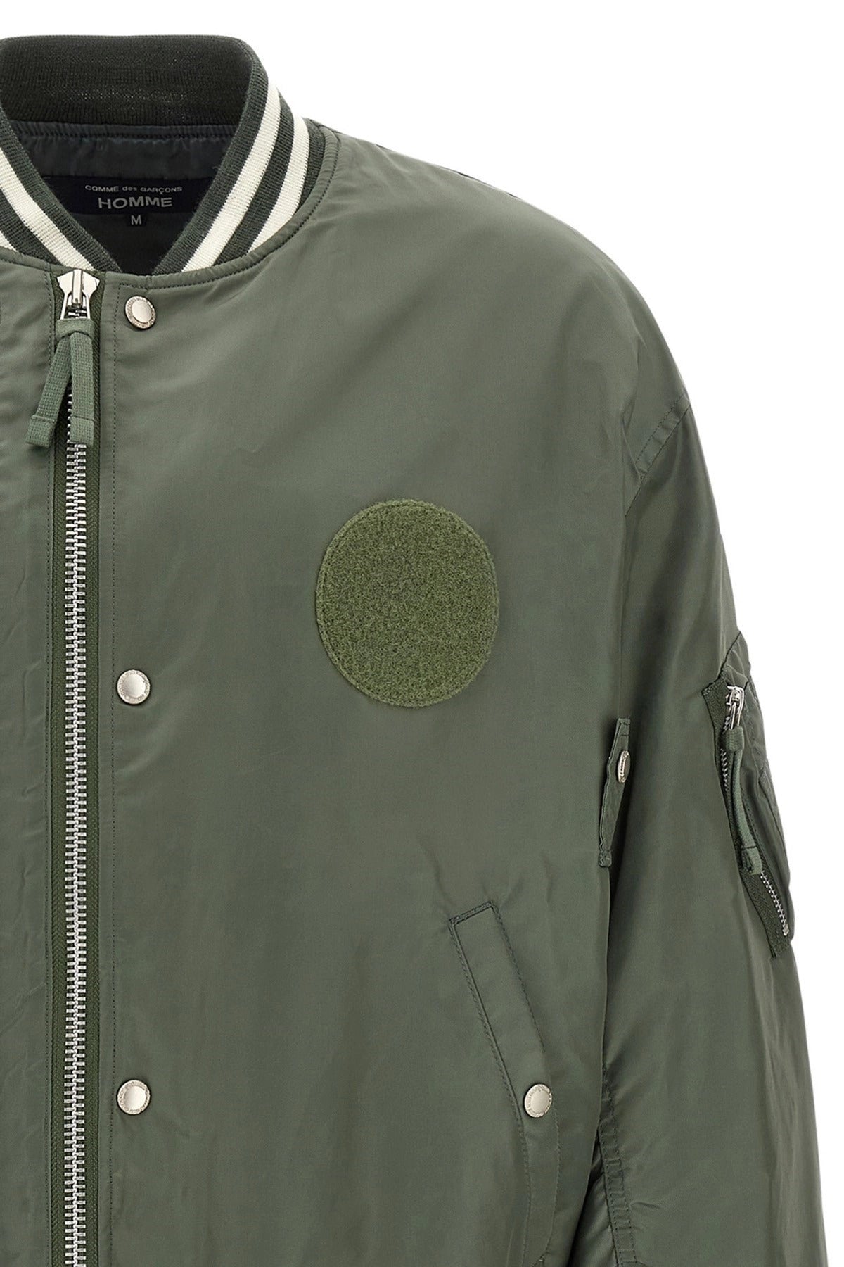 Comme Des Garçons Patch Bomber Jacket