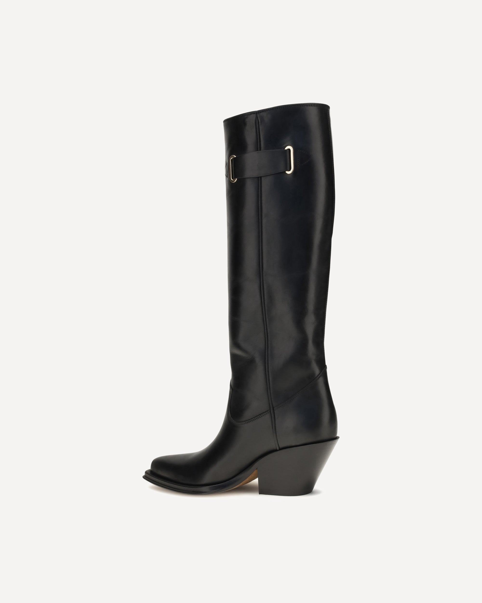 Chloé Azelan Over-The-Knee Leather Boots