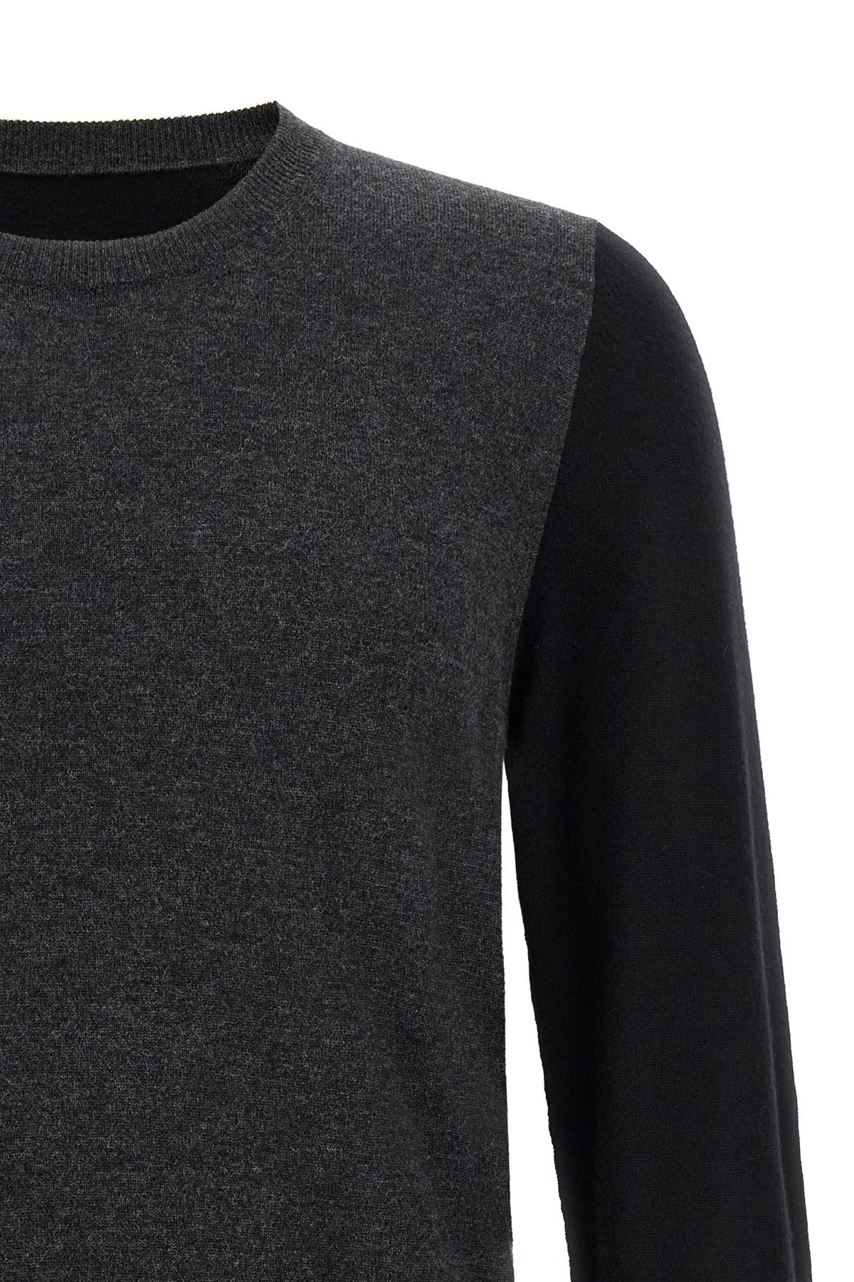 Maison Margiela Two-Tone Wool Sweater
