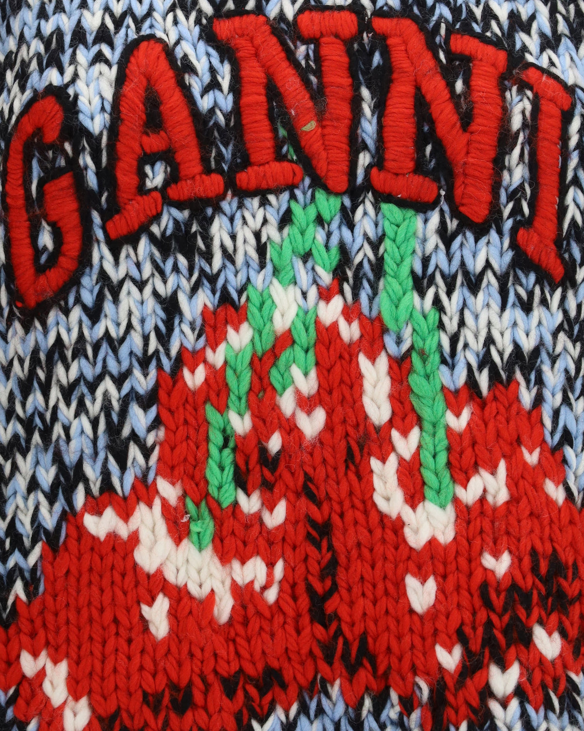 Ganni Wool Cherry Vest