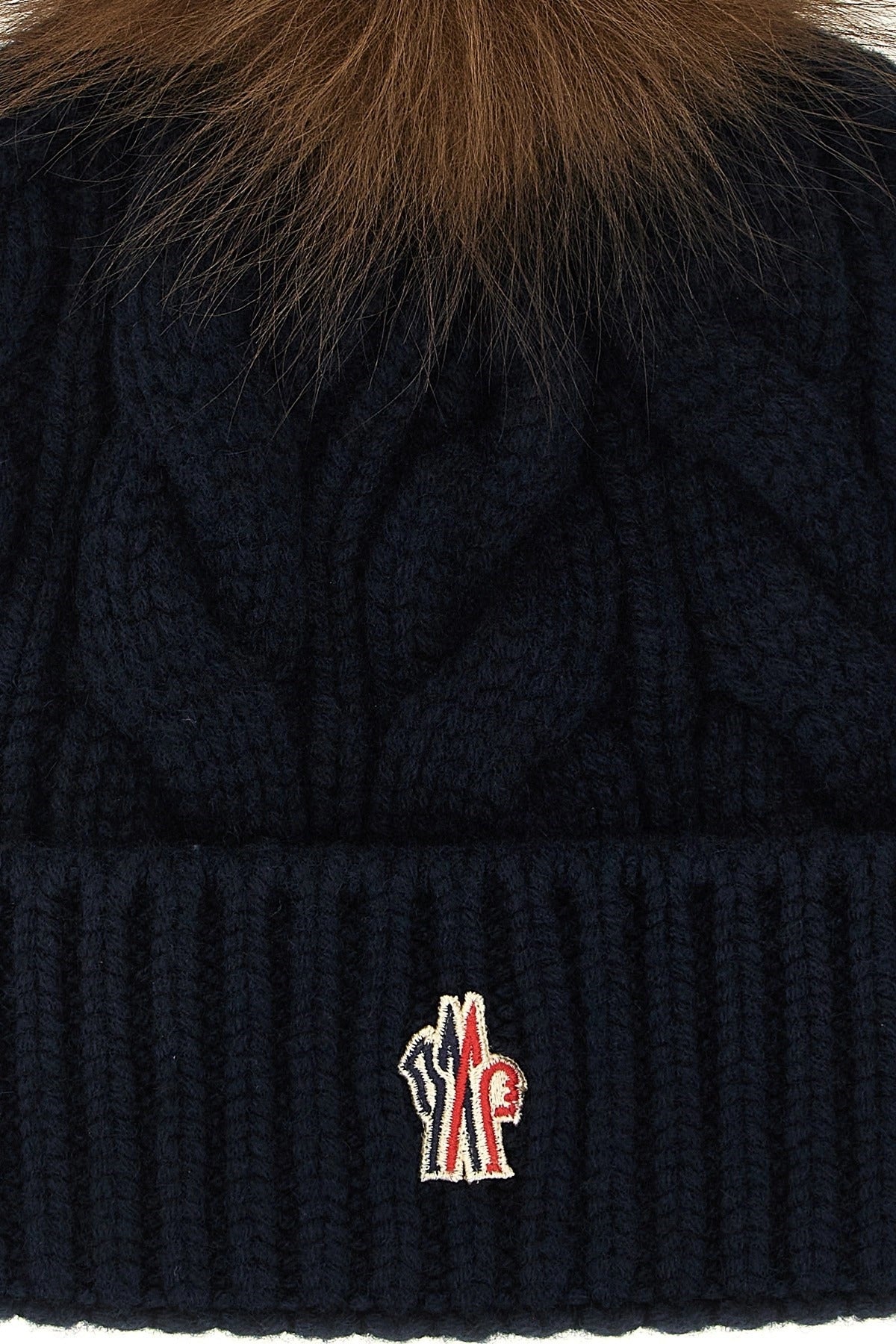 Moncler Grenoble Braided Wool Cashmere Beanie