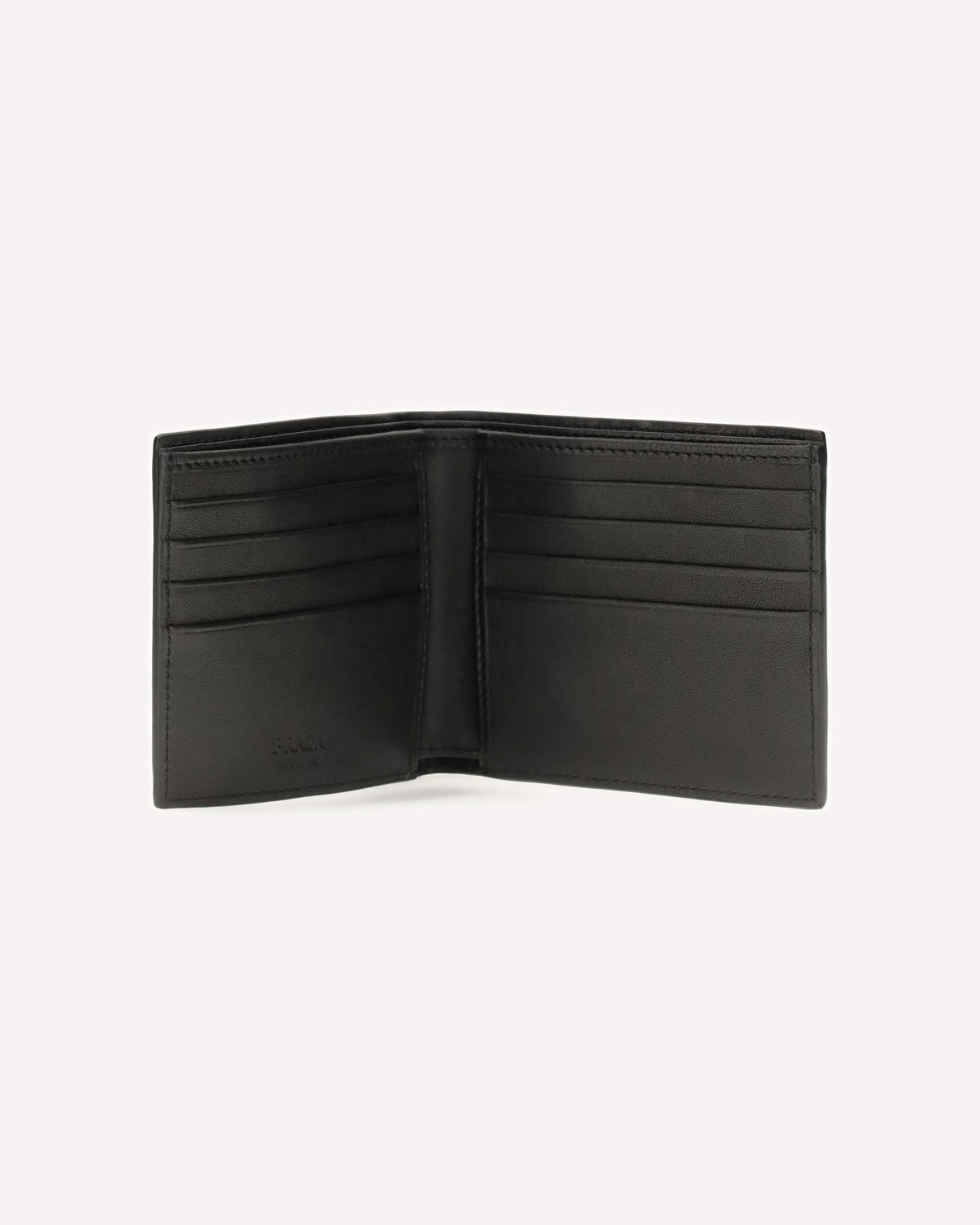 Prada Antiqued Leather Wallet