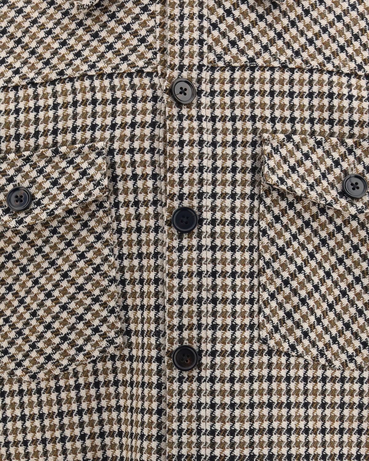Dolce & Gabbana Quilted Houndstooth Wool Jacket