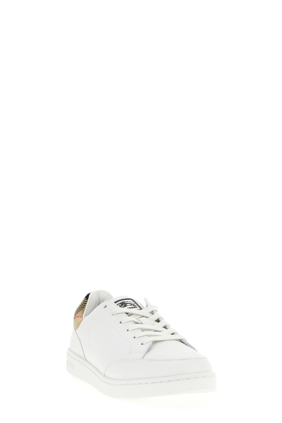 Burberry Leather Sneakers Logo Tab