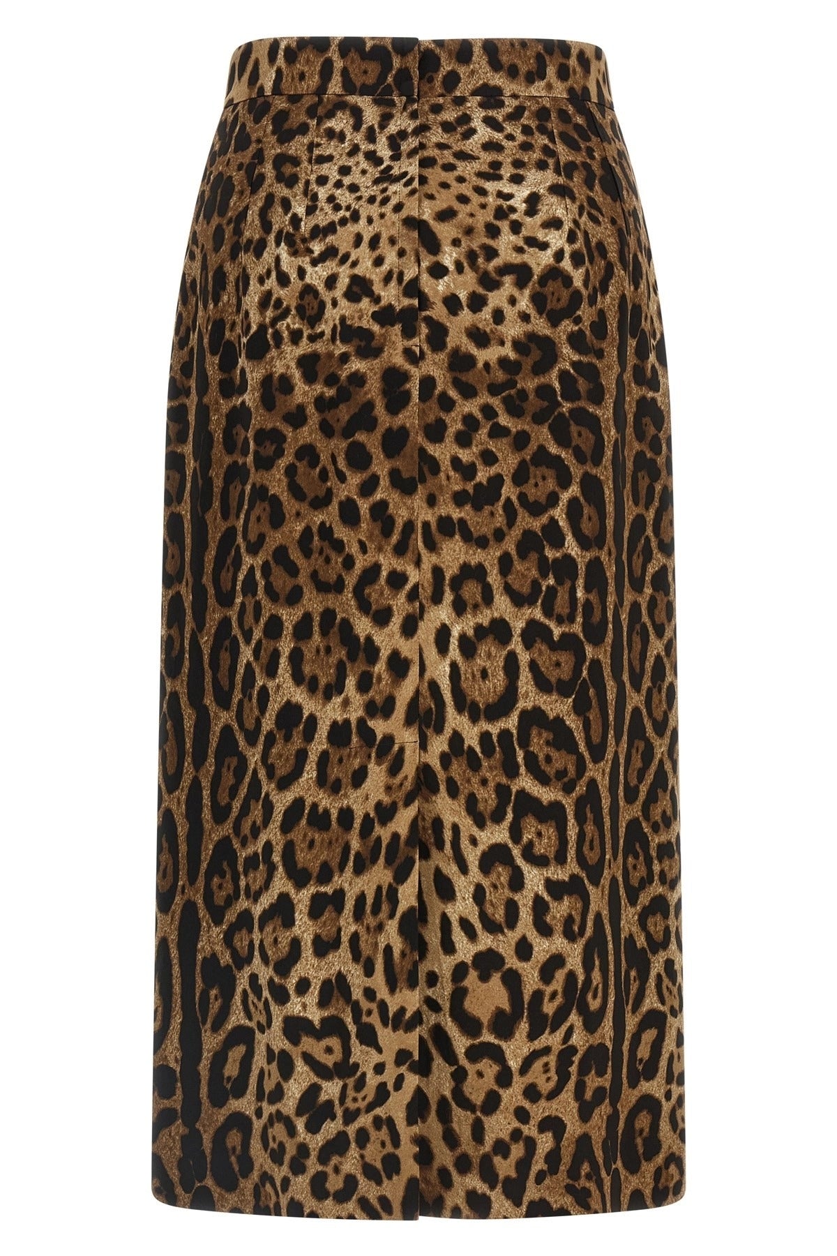 Dolce & Gabbana Leo Animal Print Skirt