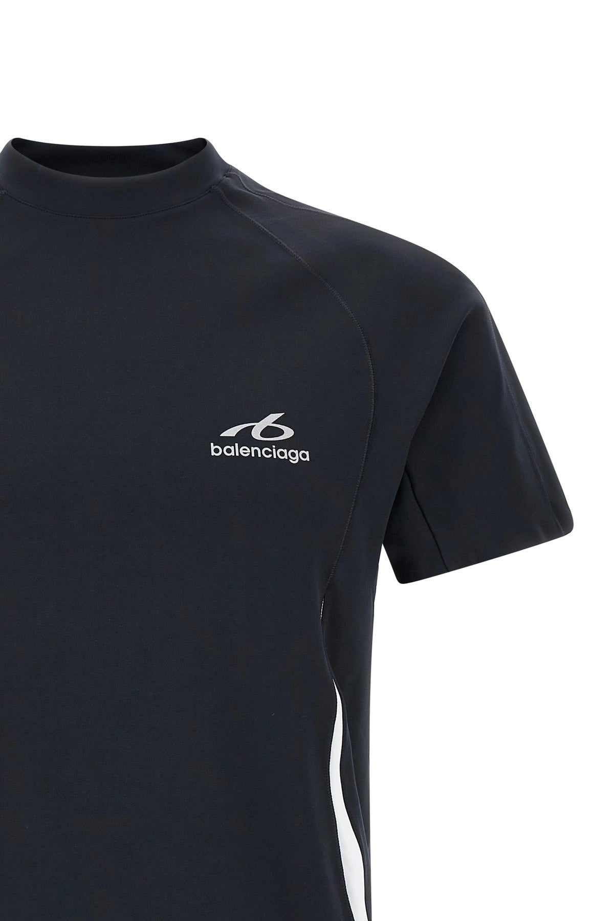Balenciaga Techwear Mock Neck T-Shirt