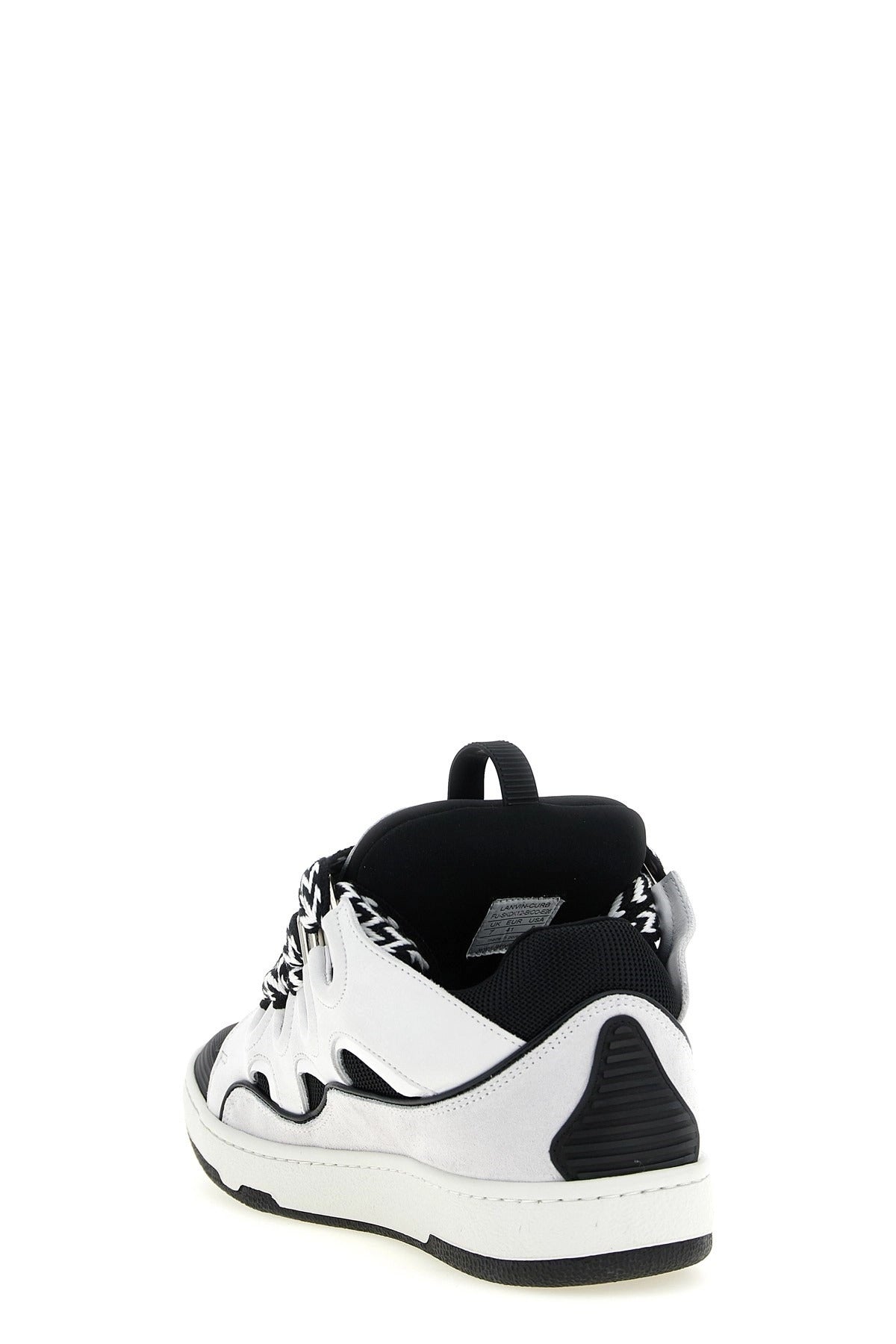 Lanvin Curb Bicolor Sneakers
