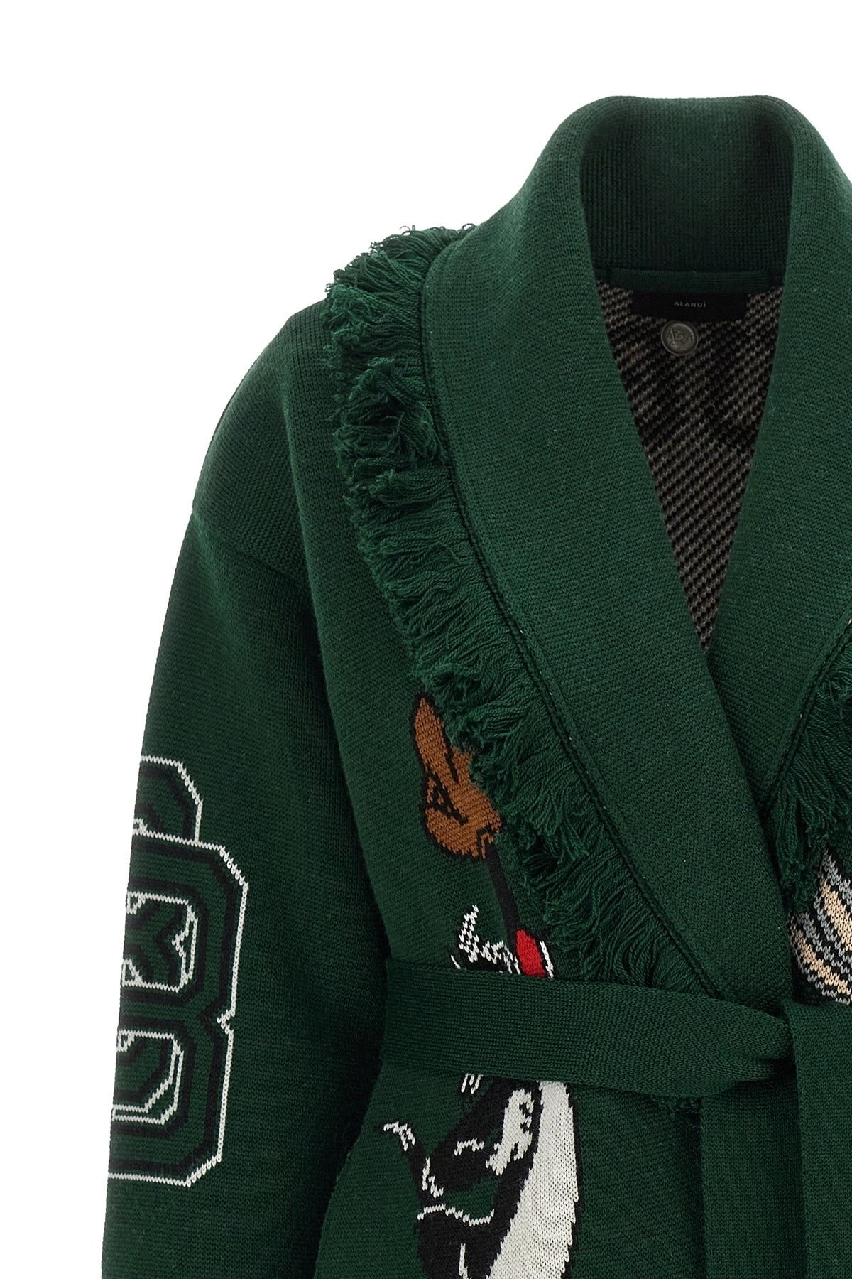 Alanui Sporty Bugs Bunny Sylvester Cardigan