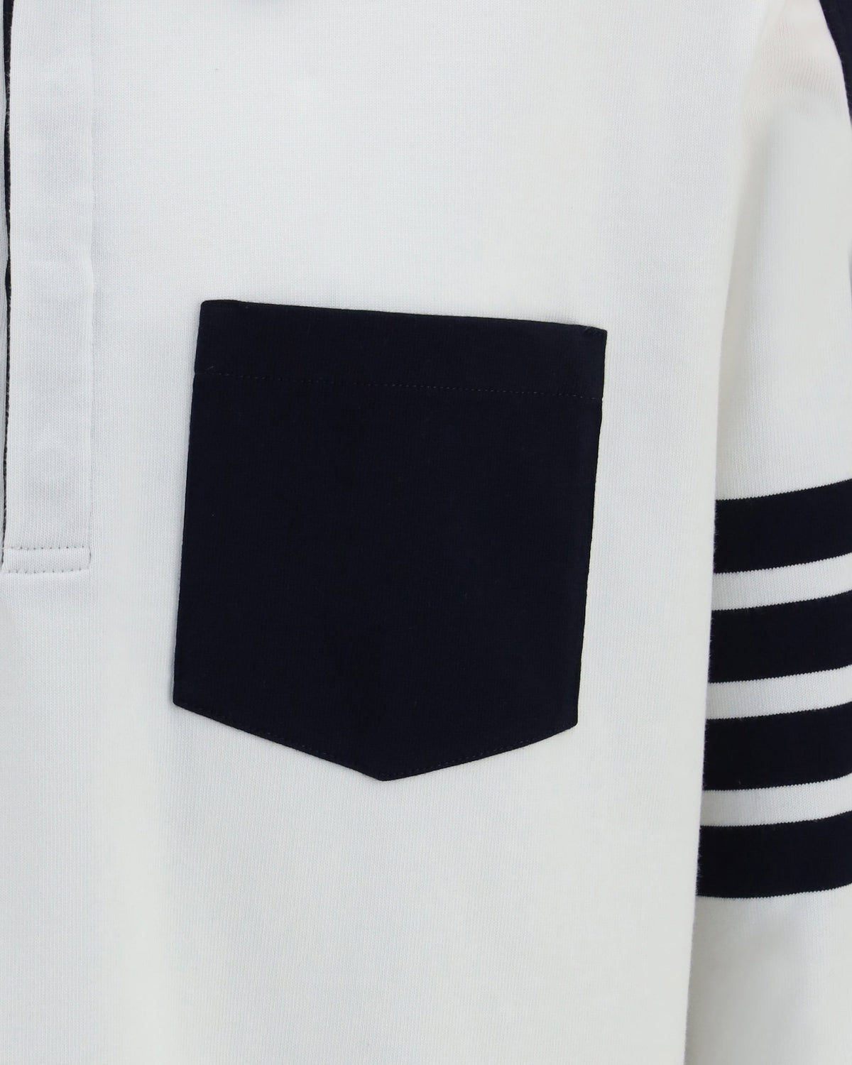 Thom Browne Oversized Colorblock Rugby Polo