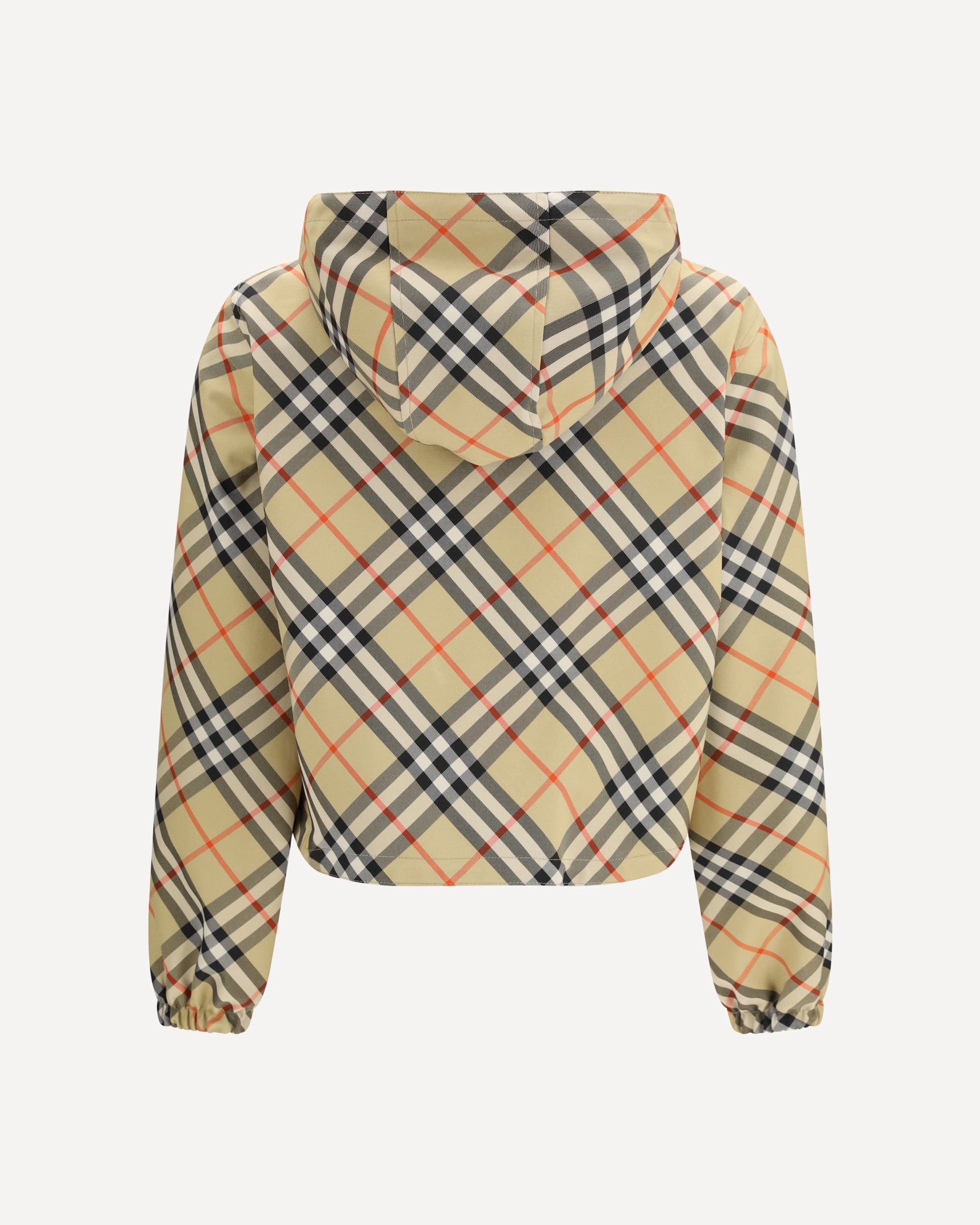 Burberry Reversible Cropped Check Jacket