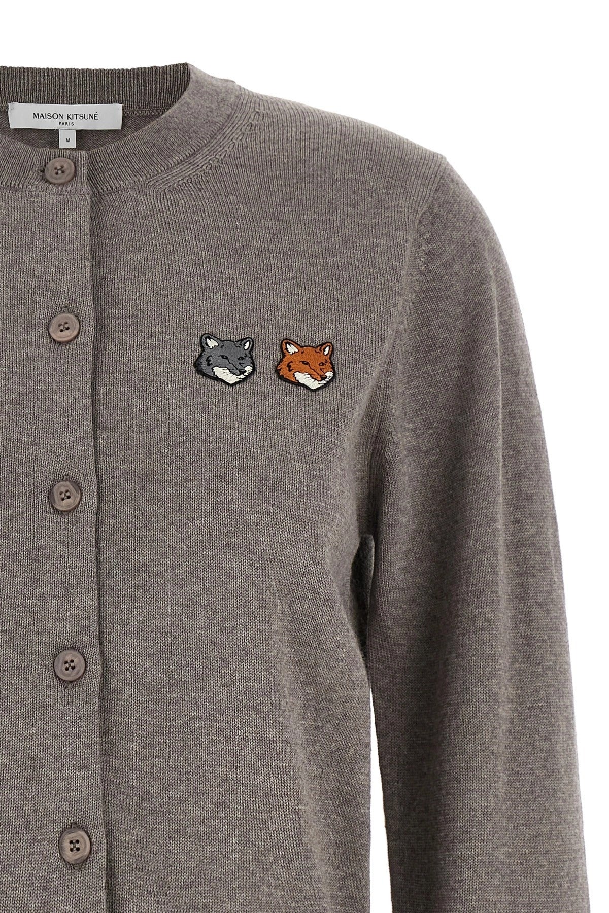 Maison Kitsuné Double Fox Head Cardigan