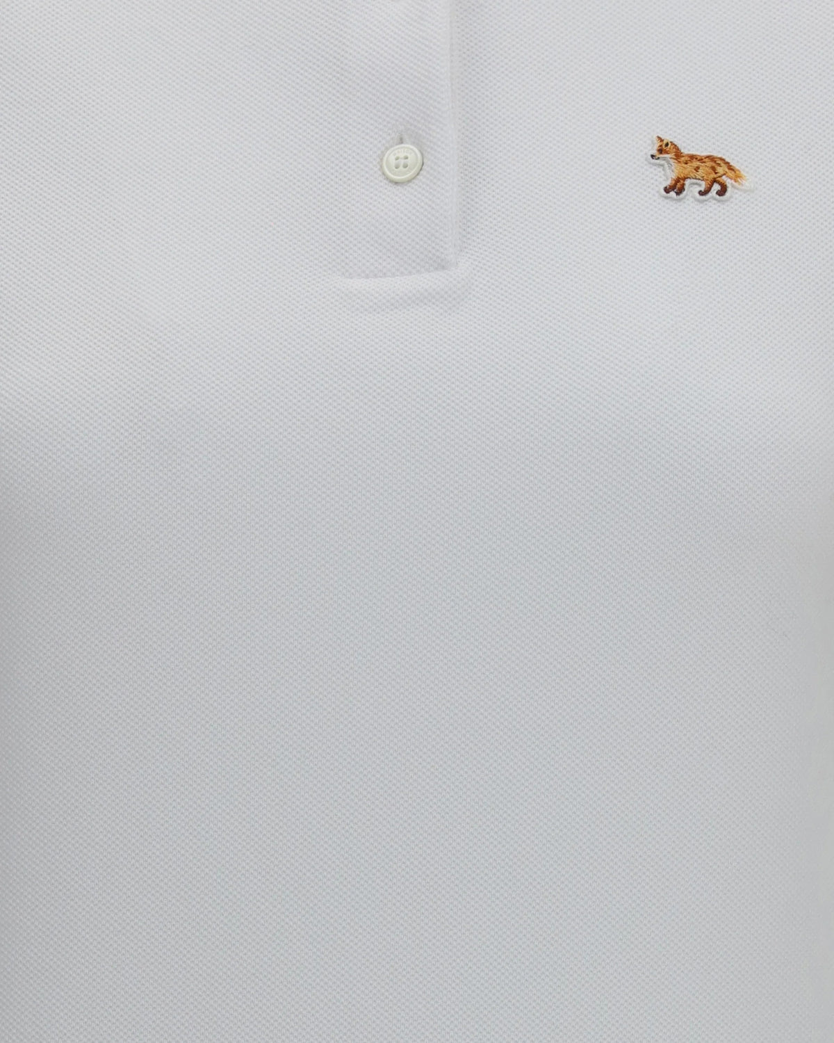 Maison Kitsuné Baby Fox Cotton Piqué Polo