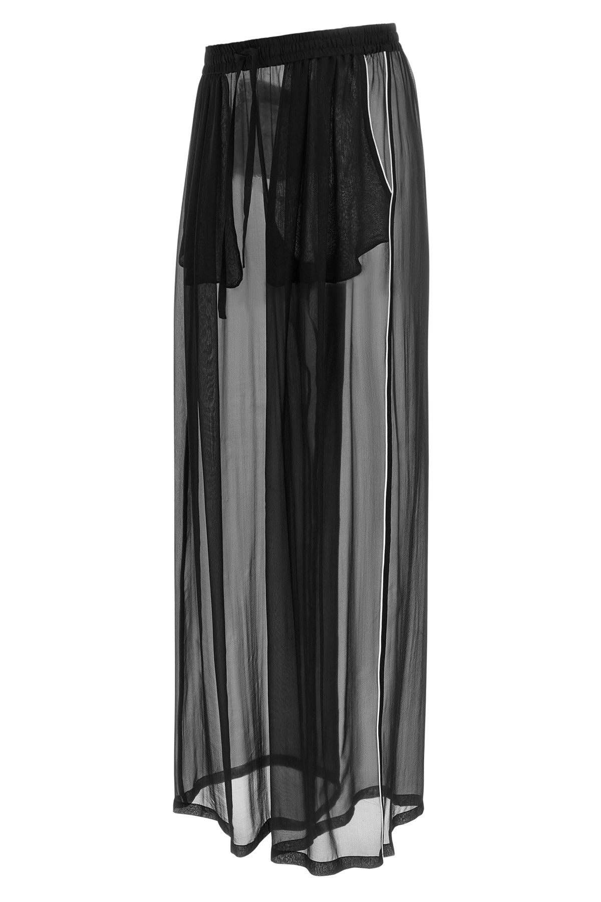 Dolce & Gabbana Wide-Leg Chiffon Pants
