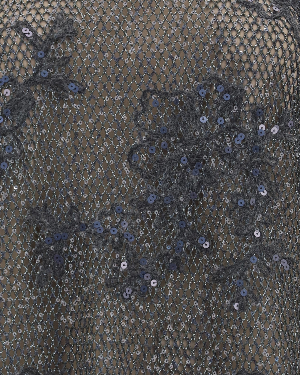 Brunello Cucinelli Sequined Crewneck Top