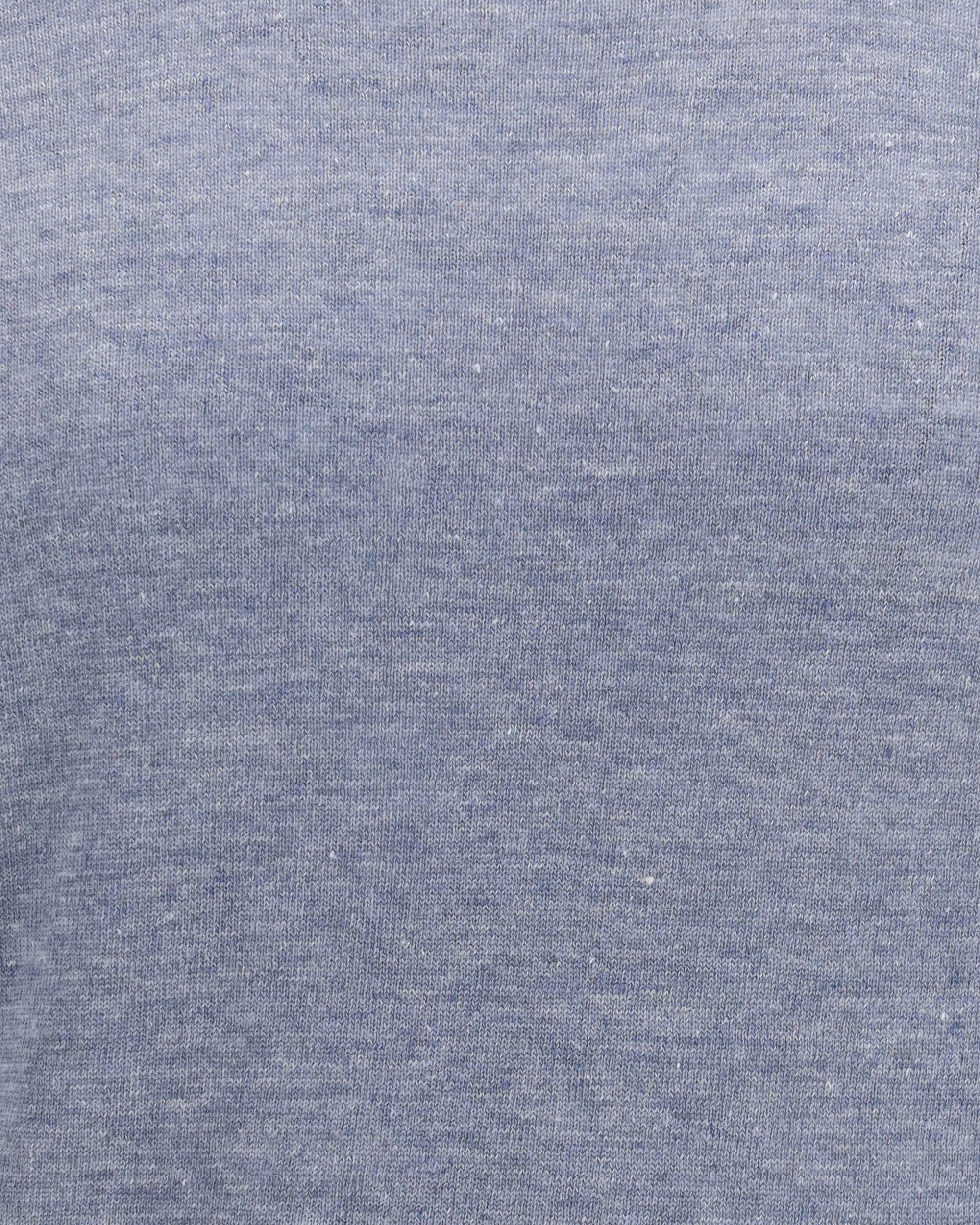 Brunello Cucinelli Leinen-Baumwoll-T-Shirt mit Rundhalsausschnitt