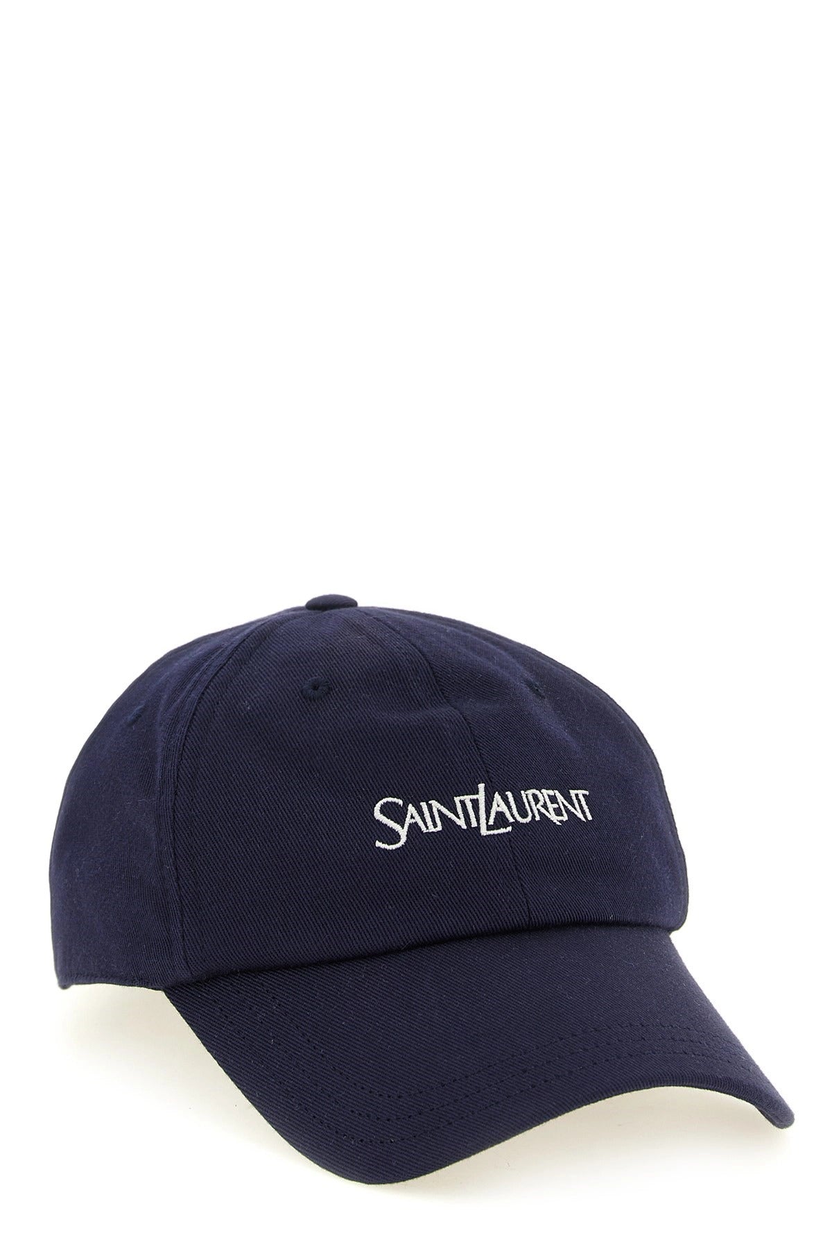 Saint Laurent Embroidered Logo Baseball Cap