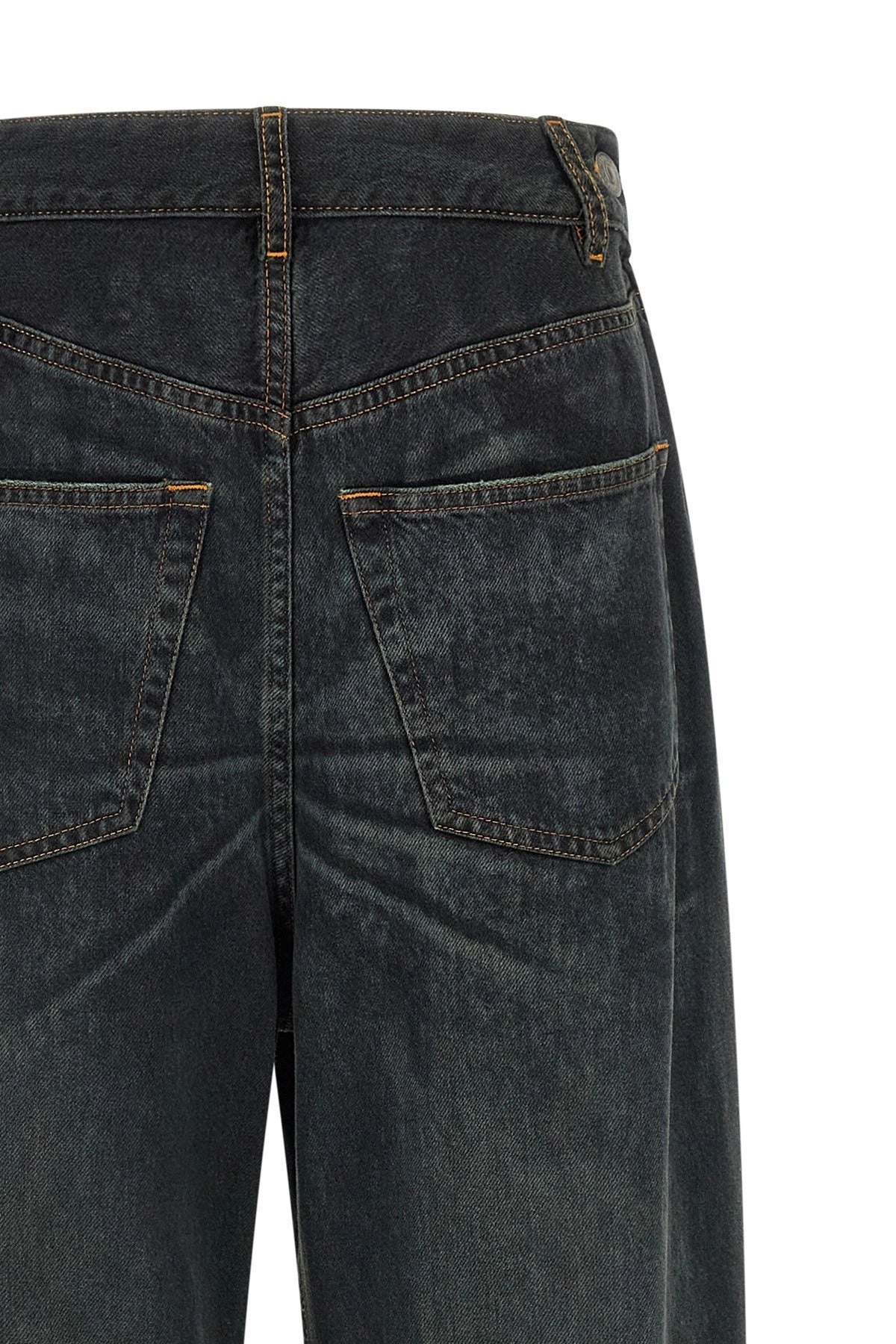 MM6 Maison Margiela جينز Asymmetrical Structure