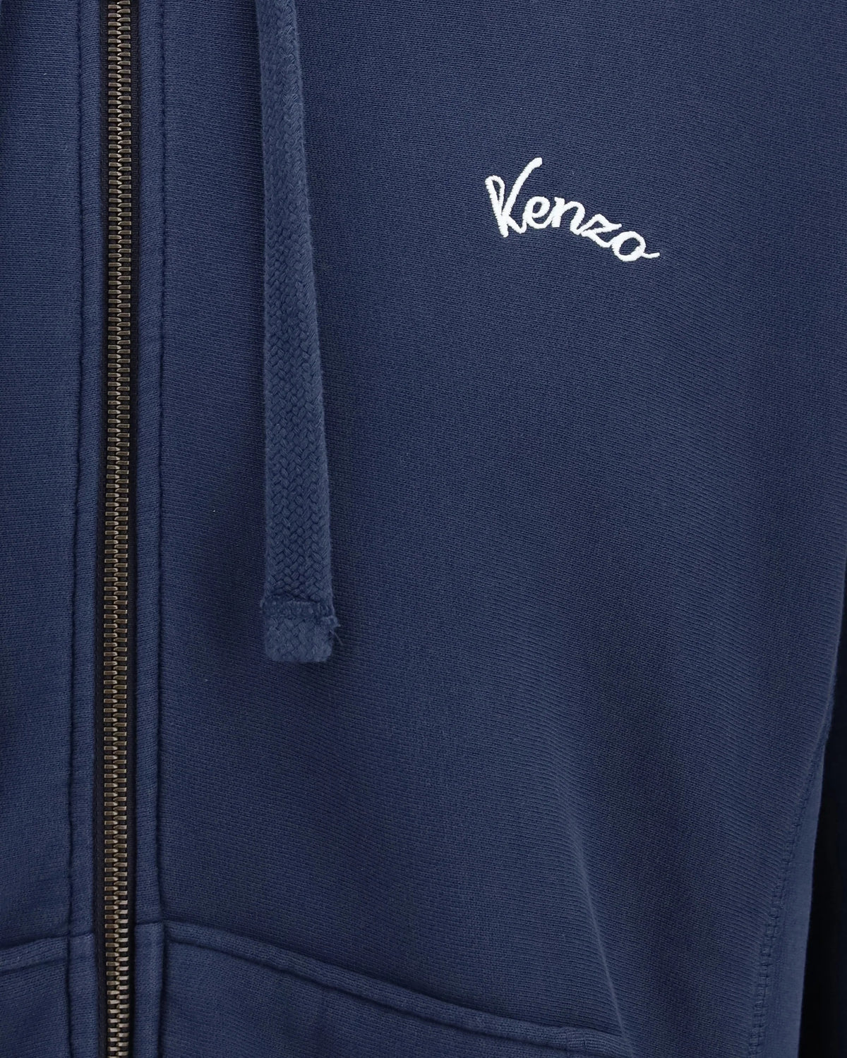 Kenzo Eiffel Tower Design Cotton Hoodie
