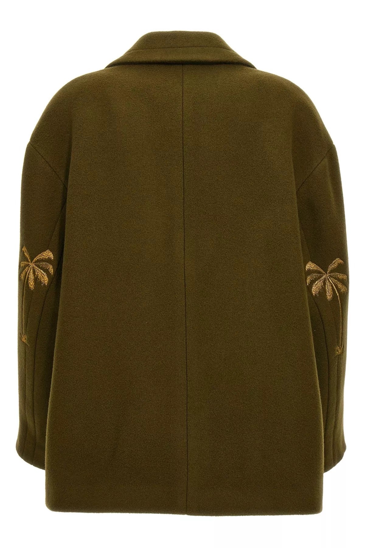 Palm Angels Cappotto Palm Embroidery