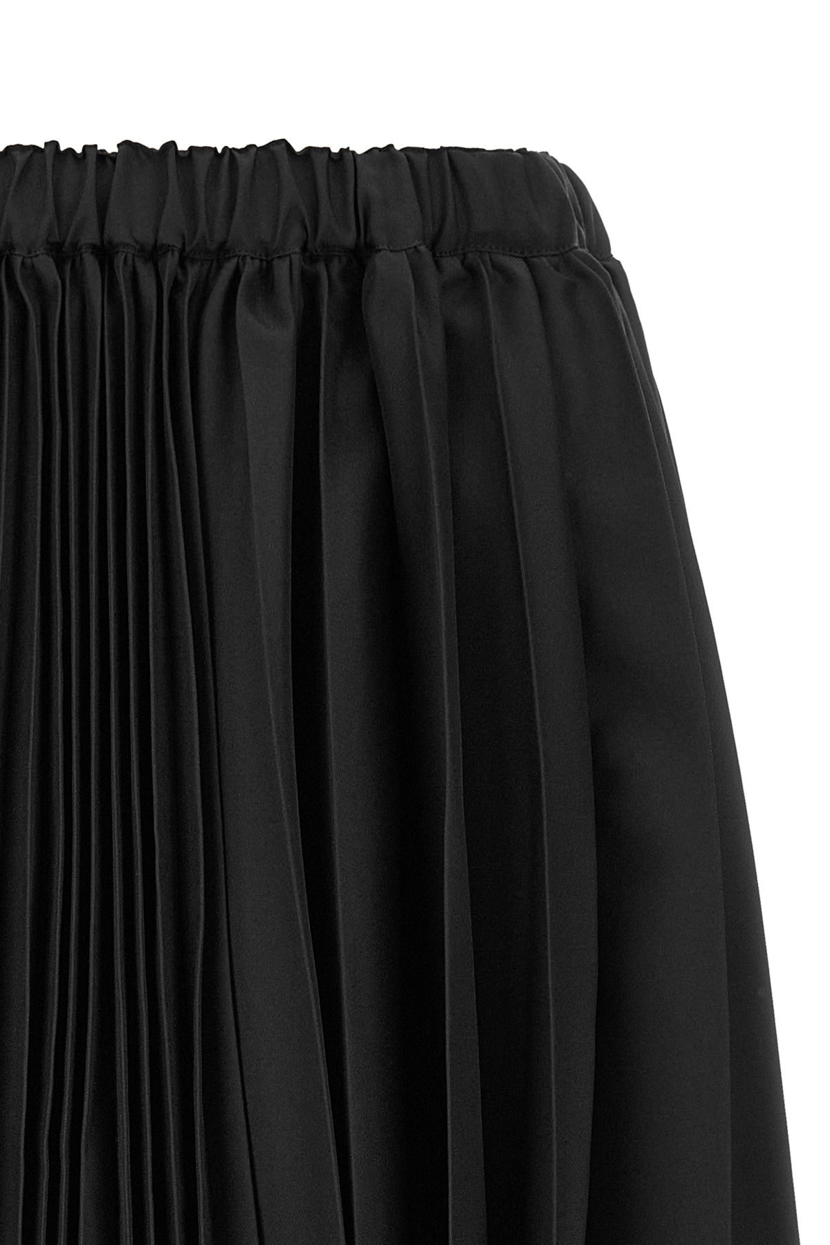 Comme Des Garçons Asymmetrical Pleated Skirt