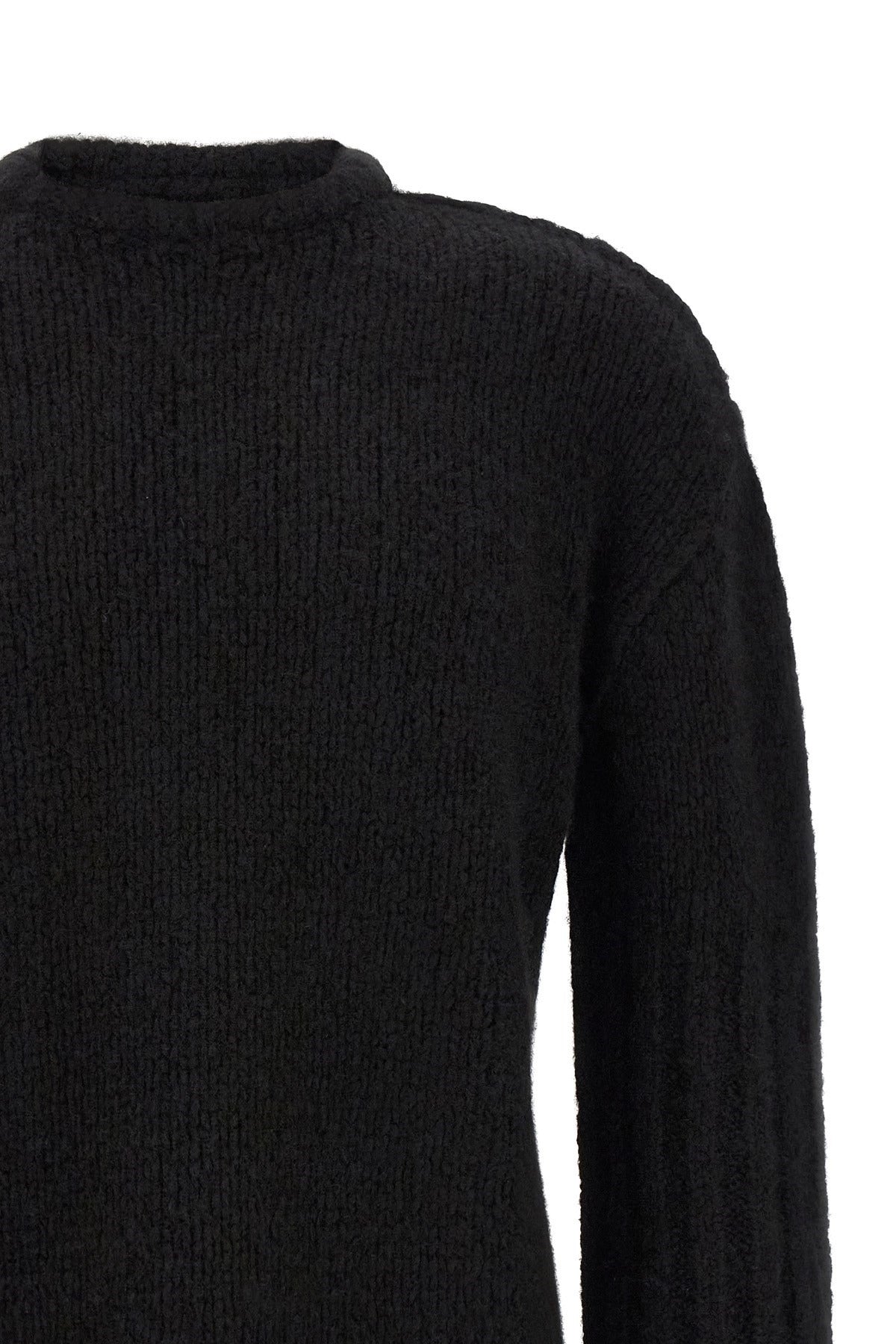 Rick Owens Cashmere Silk Crew Neck Sweater