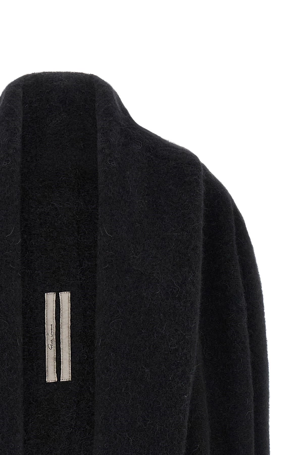Rick Owens Hooded Medium Wrap Cardigan