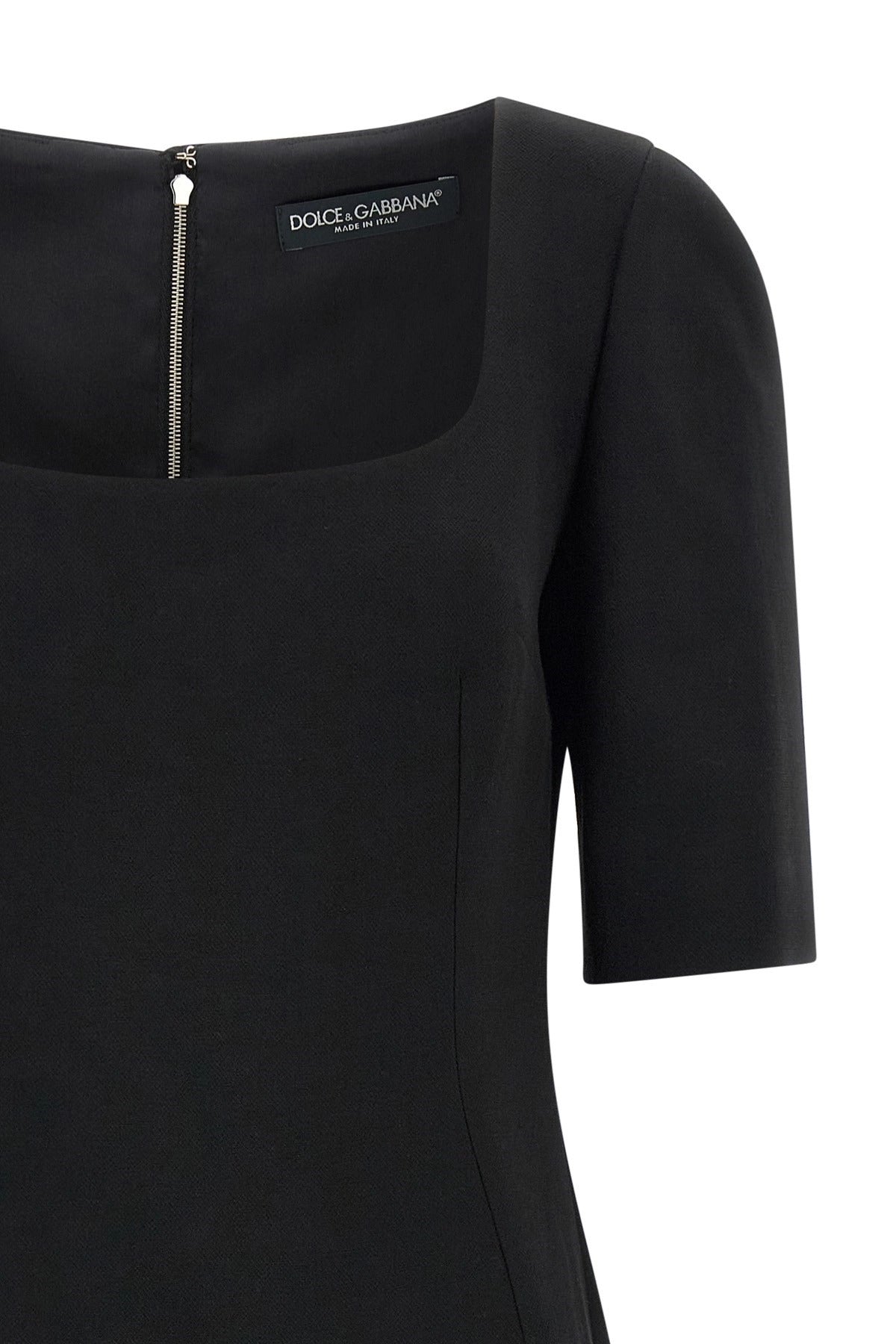 Dolce & Gabbana Double Crêpe Midi Dress