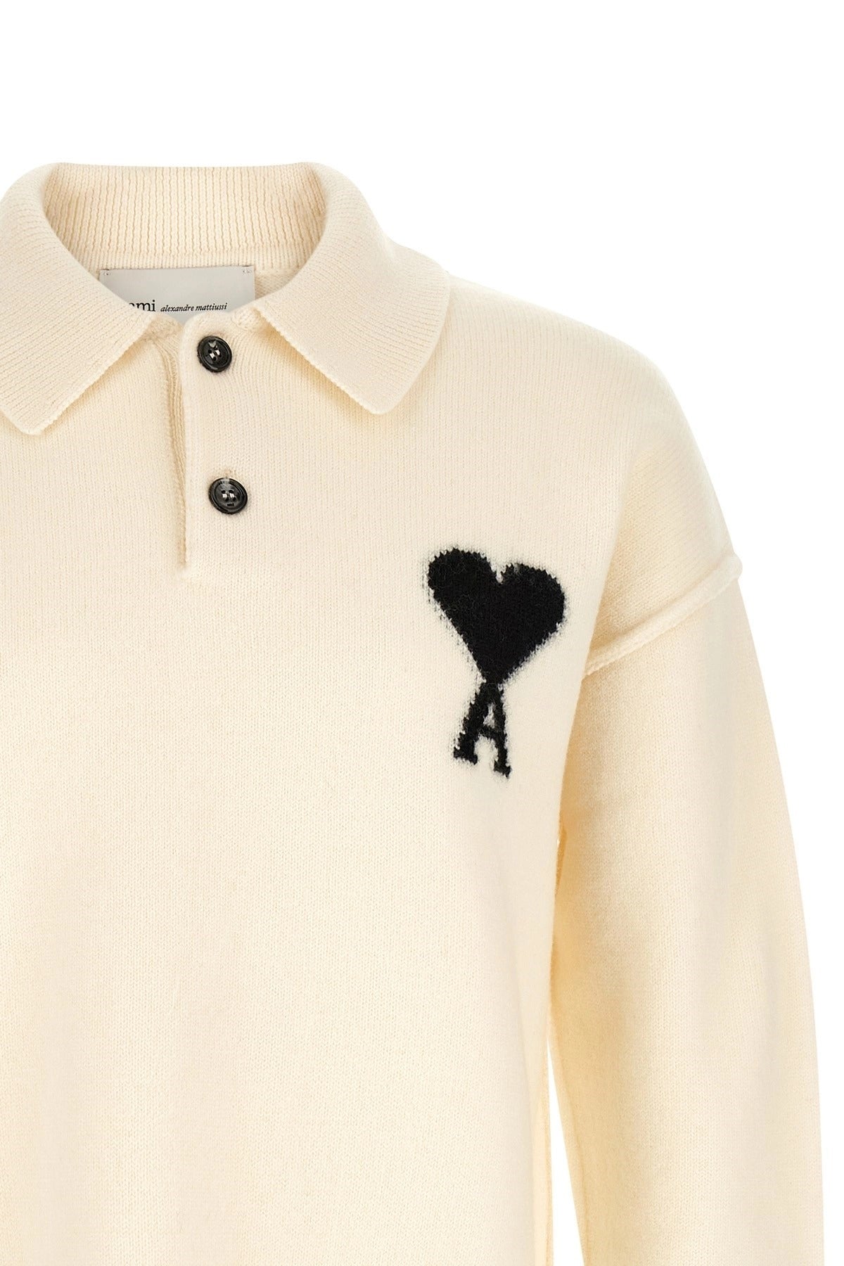 Ami Paris Ami De Coeur Polo Shirt