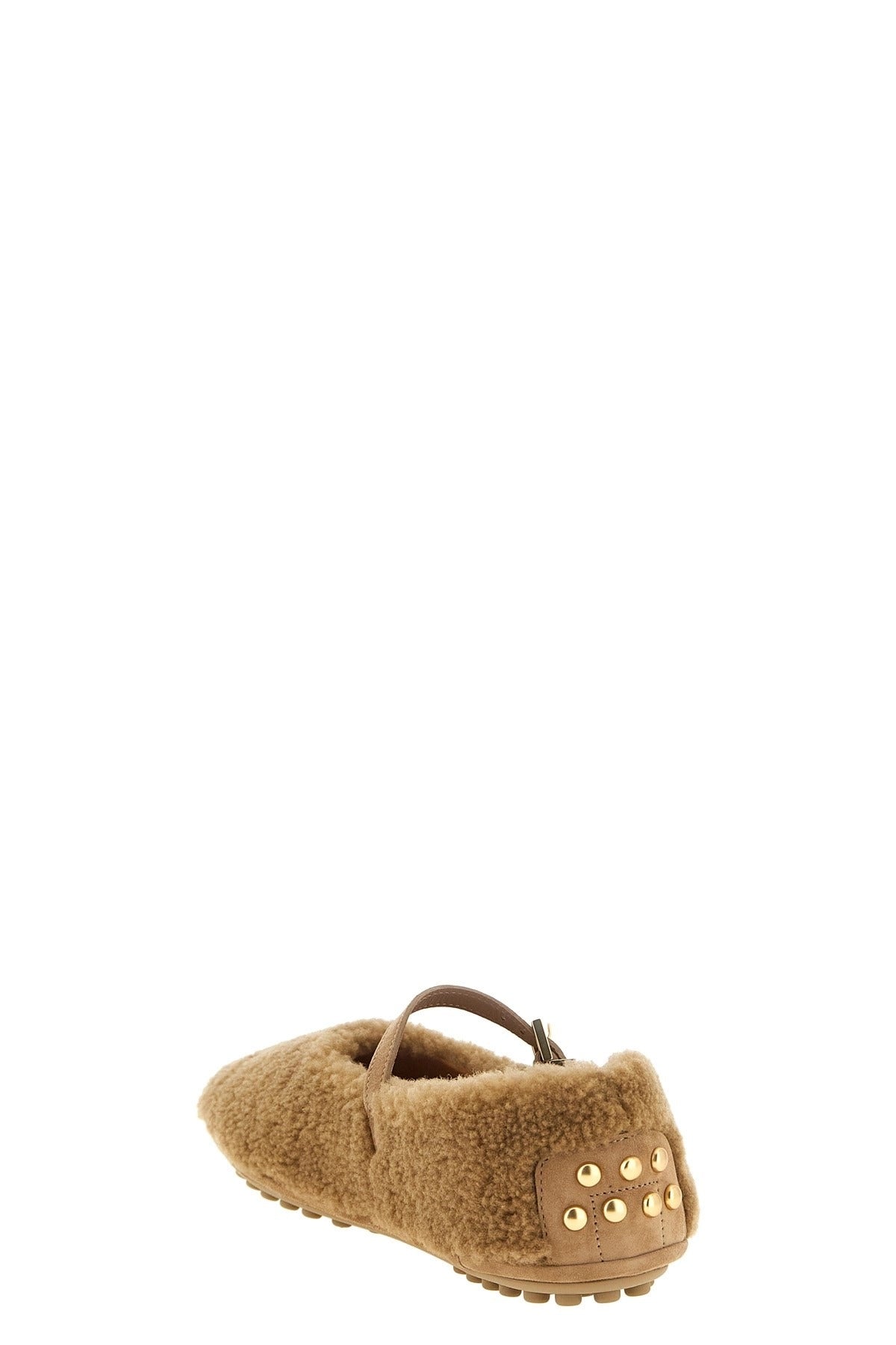 Tod's Gommine Sheepskin Ballet Flats