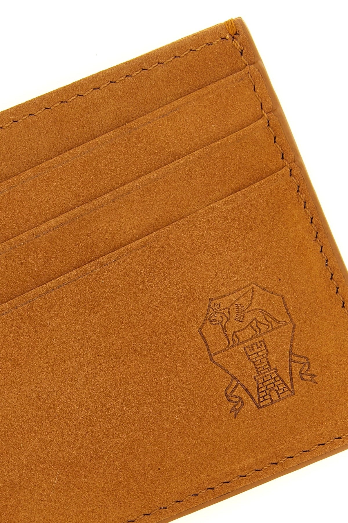 Brunello Cucinelli Suede Card Holder