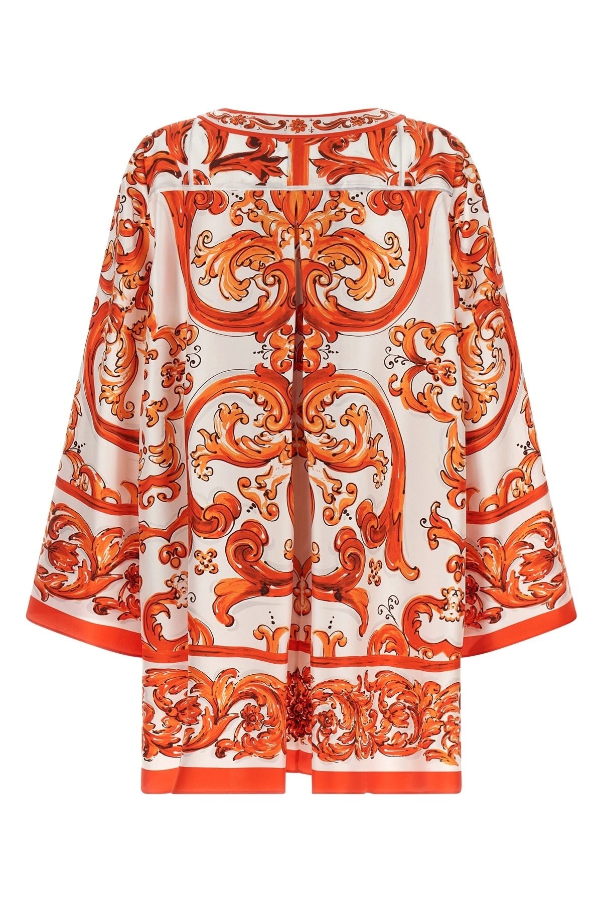 Dolce & Gabbana Maiolica Print Mini Dress
