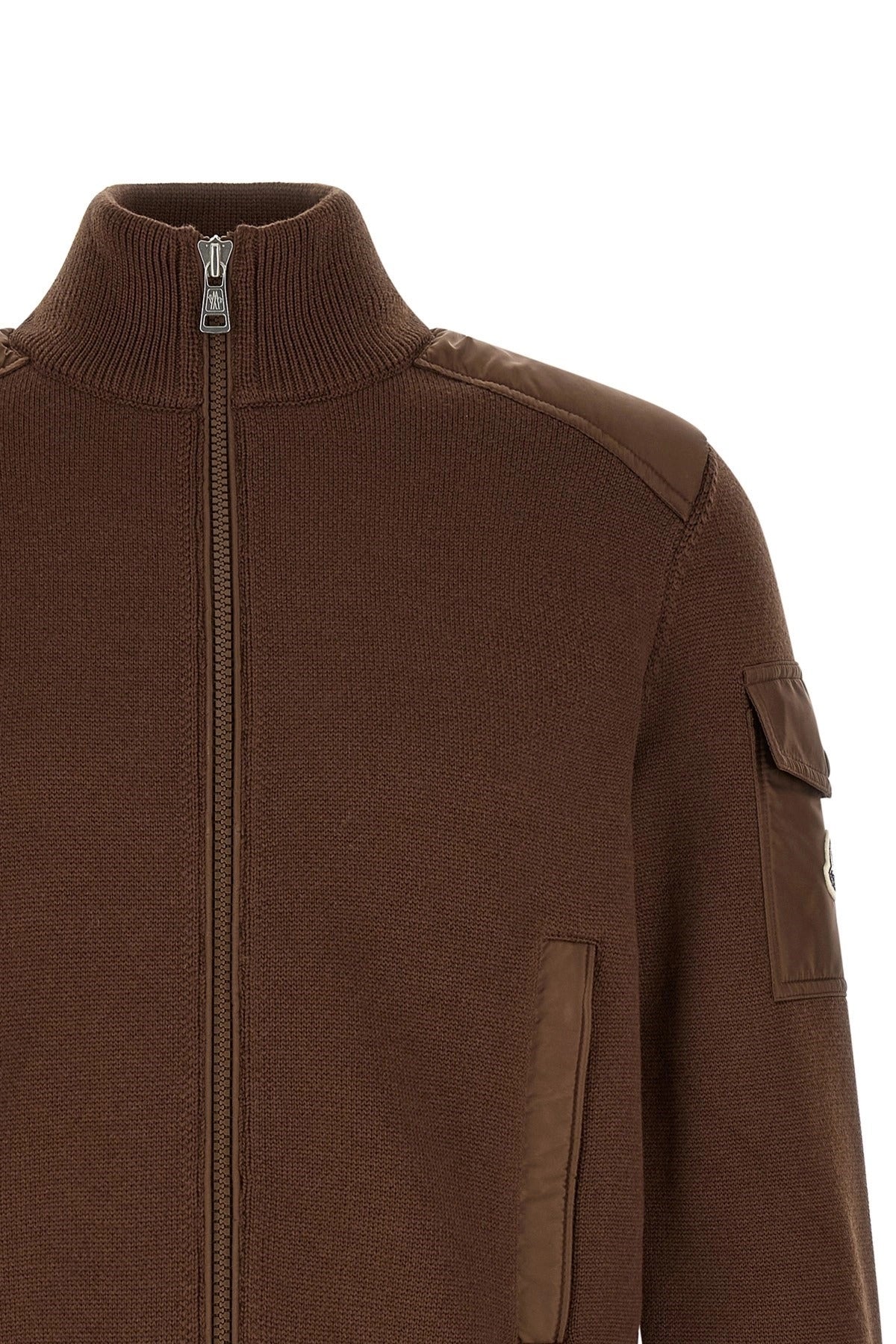 Moncler Padded Wool Cardigan