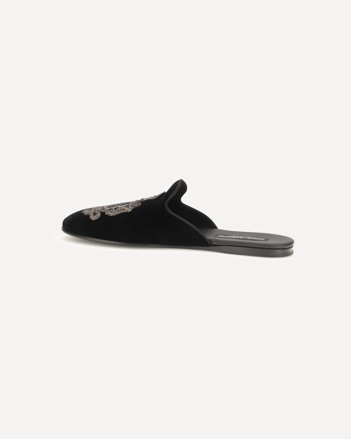 Dolce & Gabbana Velvet Slippers