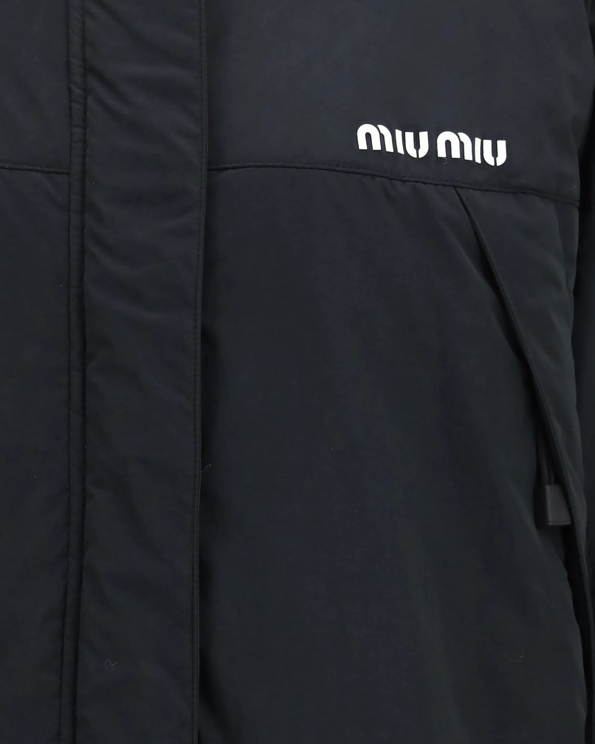 Miu Miu Long Shearling Padded Jacket