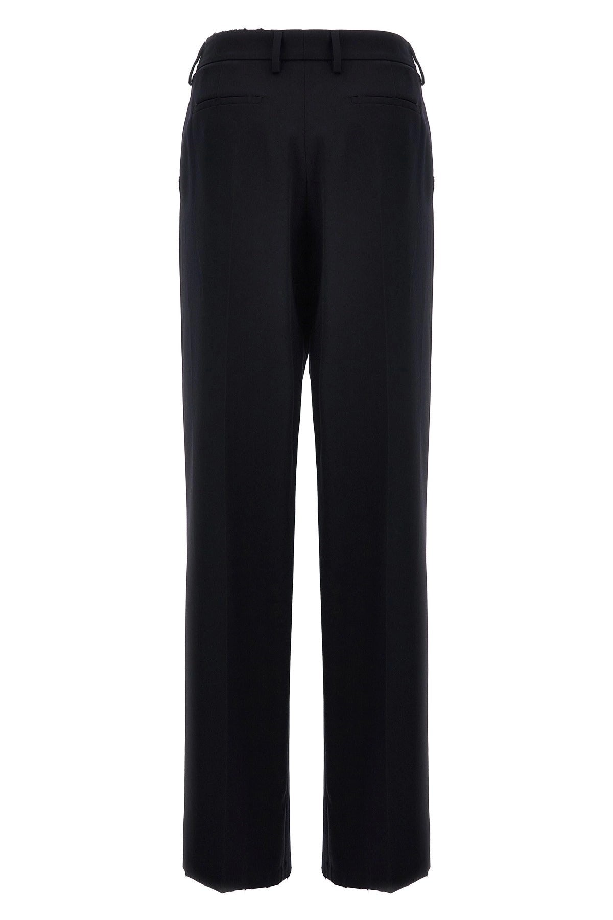 Prada Wool Gabardine Trousers